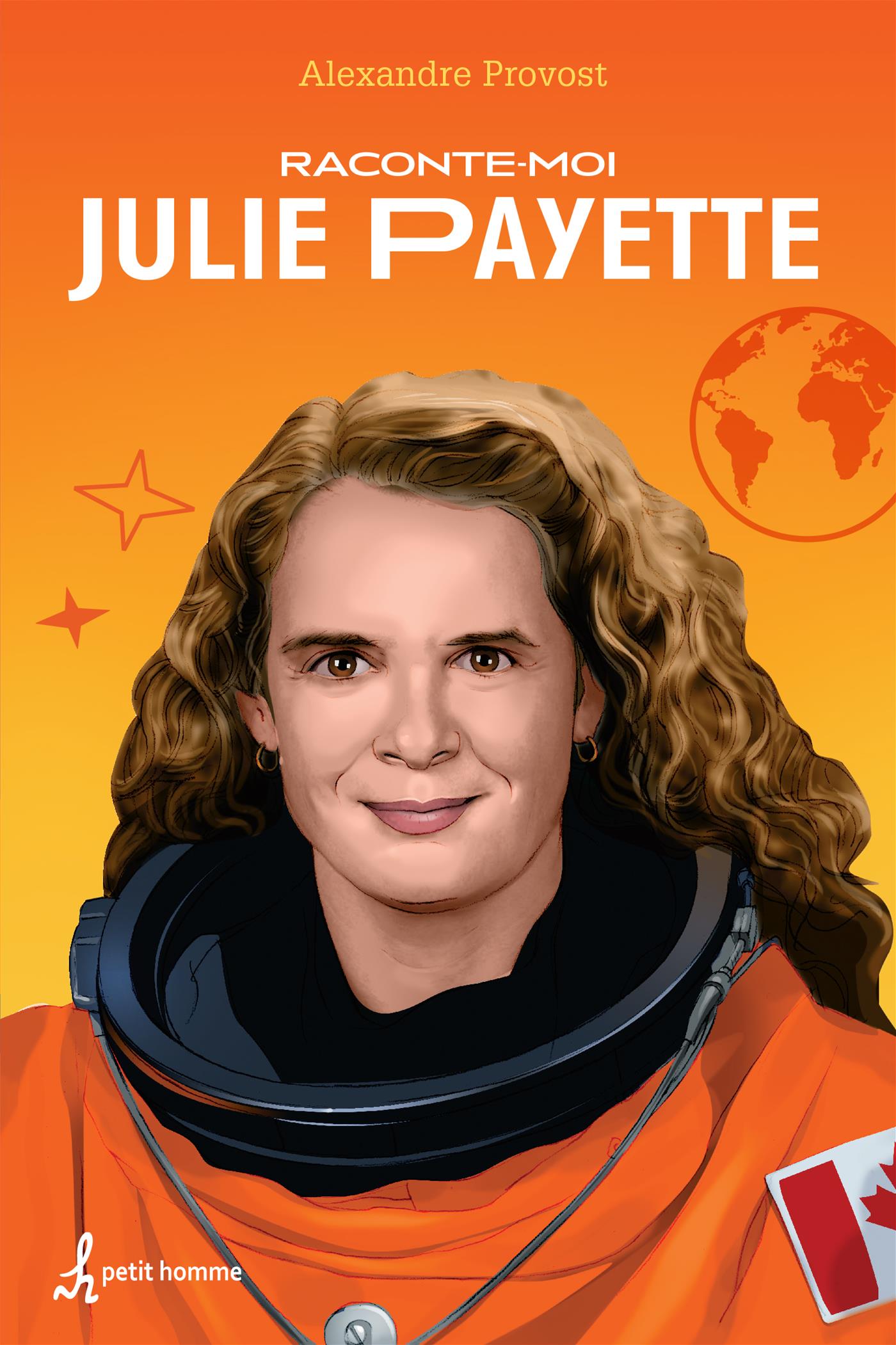 Couverture du livre de Raconte-moi Julie Payette - papier format