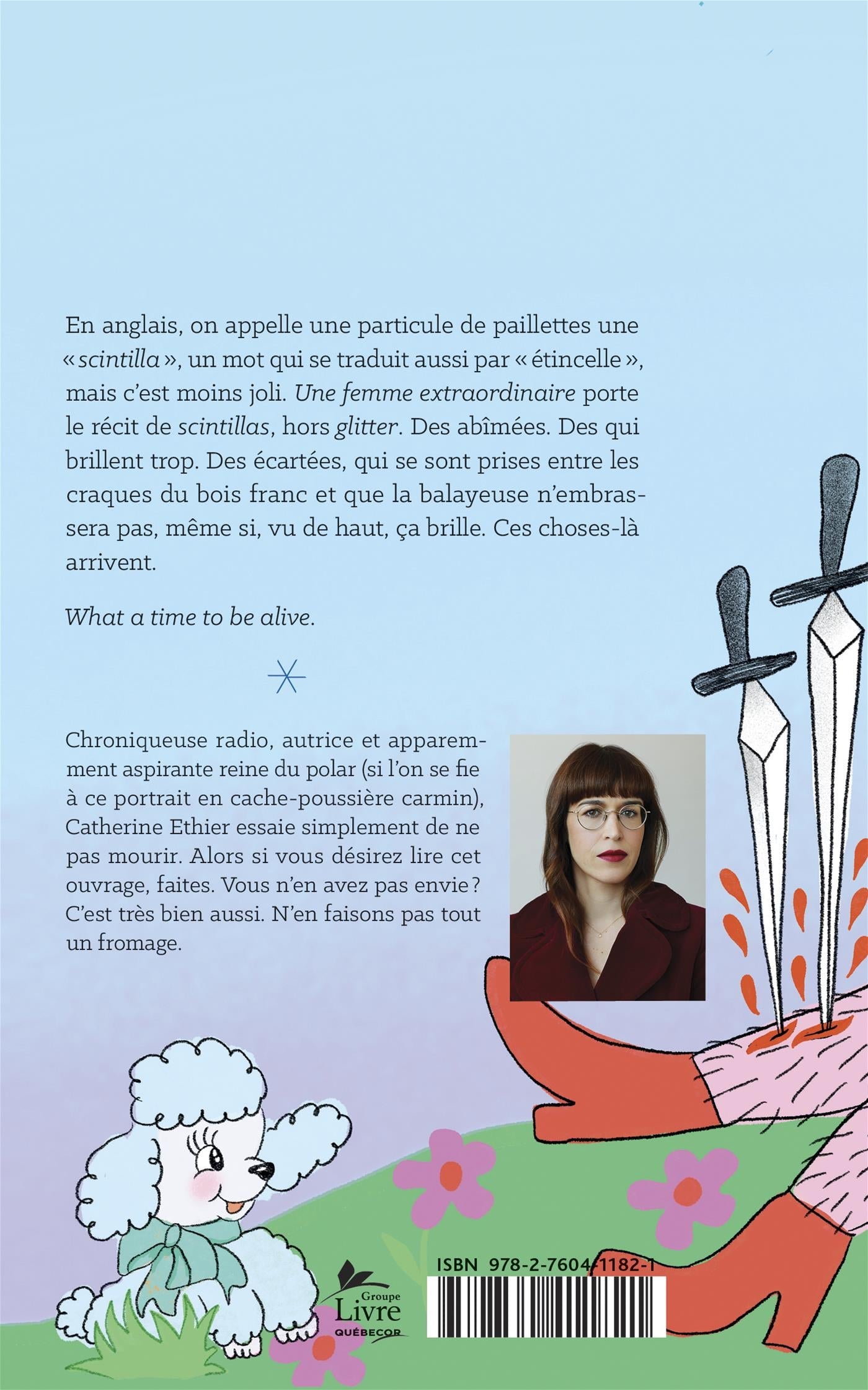 Couverture du livre de Une femme extraordinaire - papier format