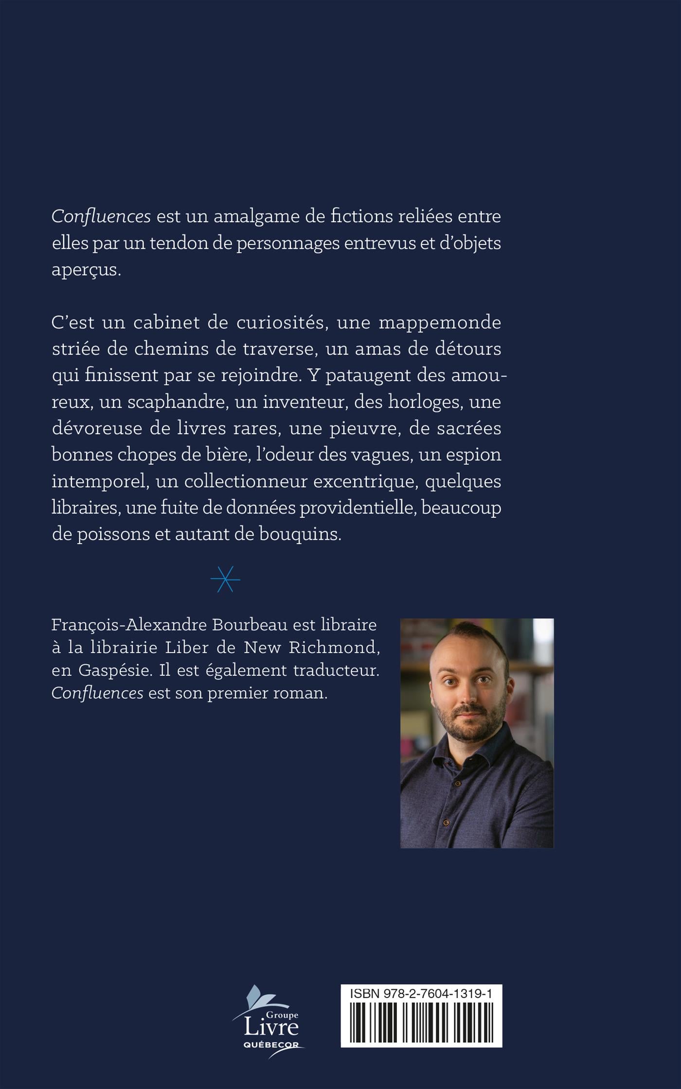 Couverture du livre de Confluences - papier format