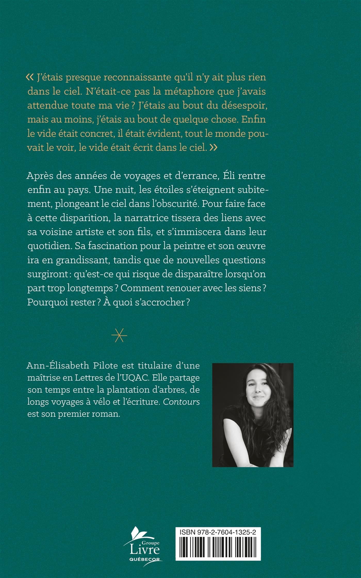 Couverture du livre de Contours - papier format