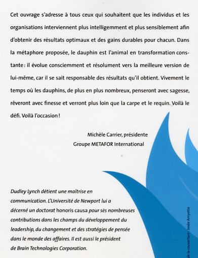 Couverture du livre de La stratégie du dauphin : les idées gagnantes du 21e siècle - papier format