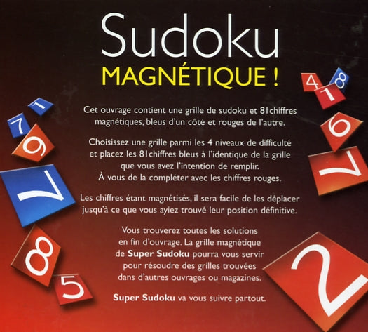 Couverture du livre de Super sudoku - papier format