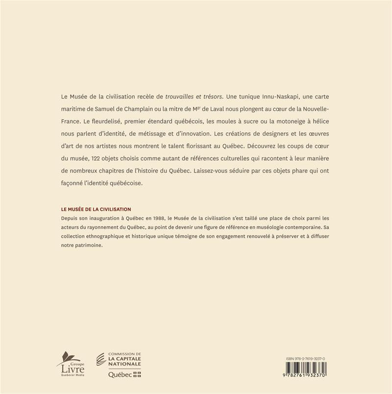 Couverture du livre de Objets de référence : 122 témoins de l'histoire - papier format