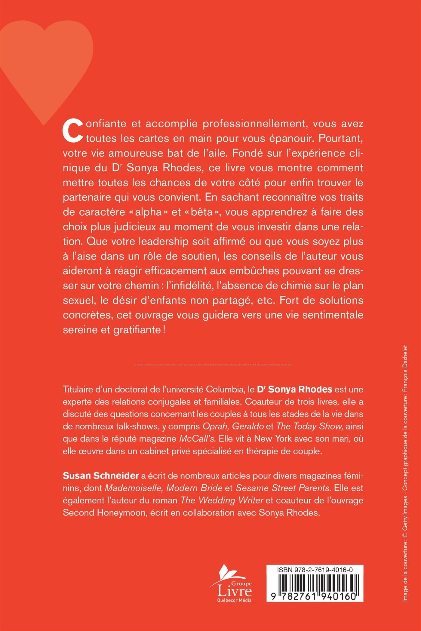 Couverture du livre de Femme alpha cherche homme idéal - papier format