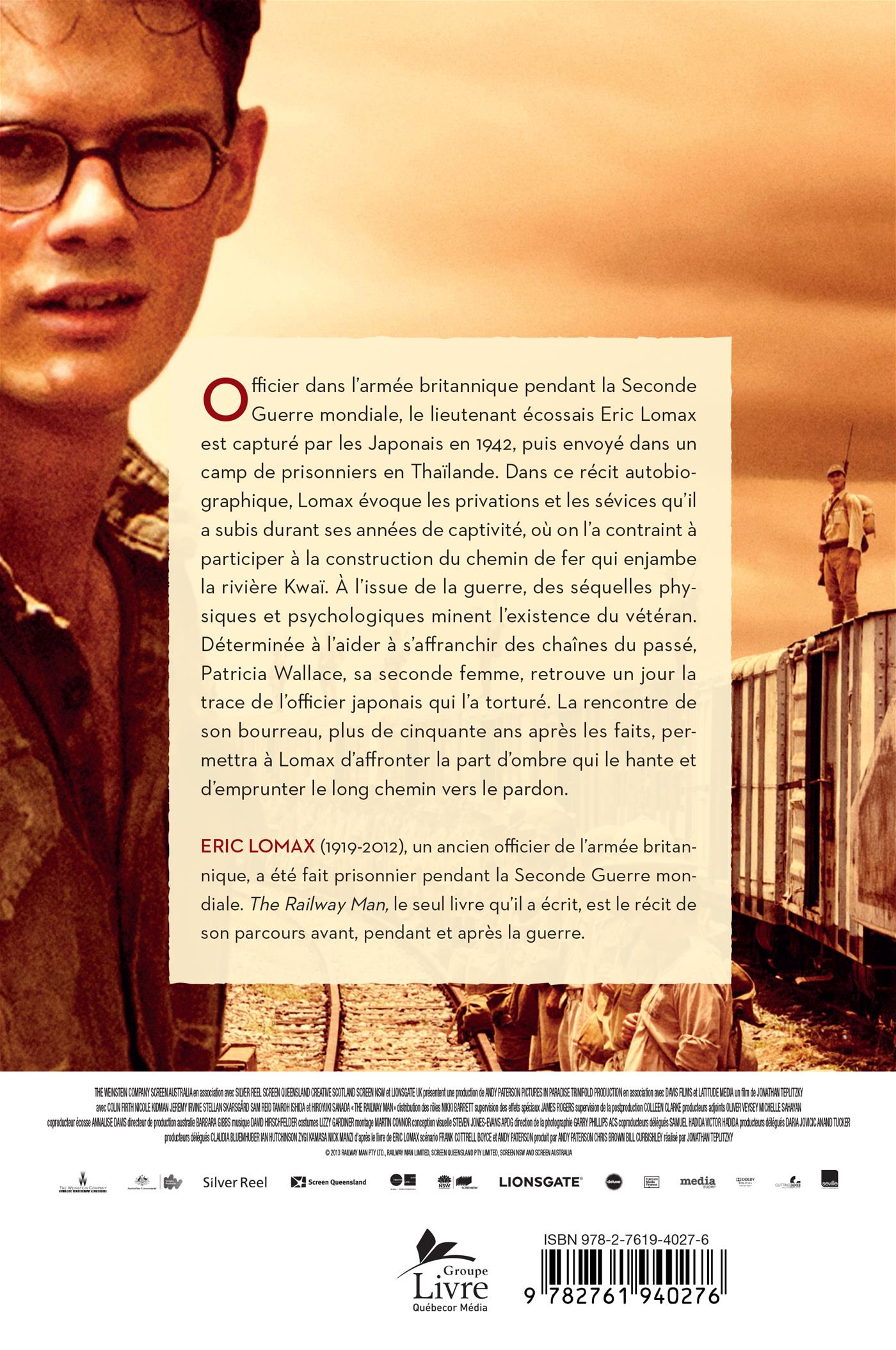 Couverture du livre de The Railway Man : le best-seller qui a inspiré le film - papier format