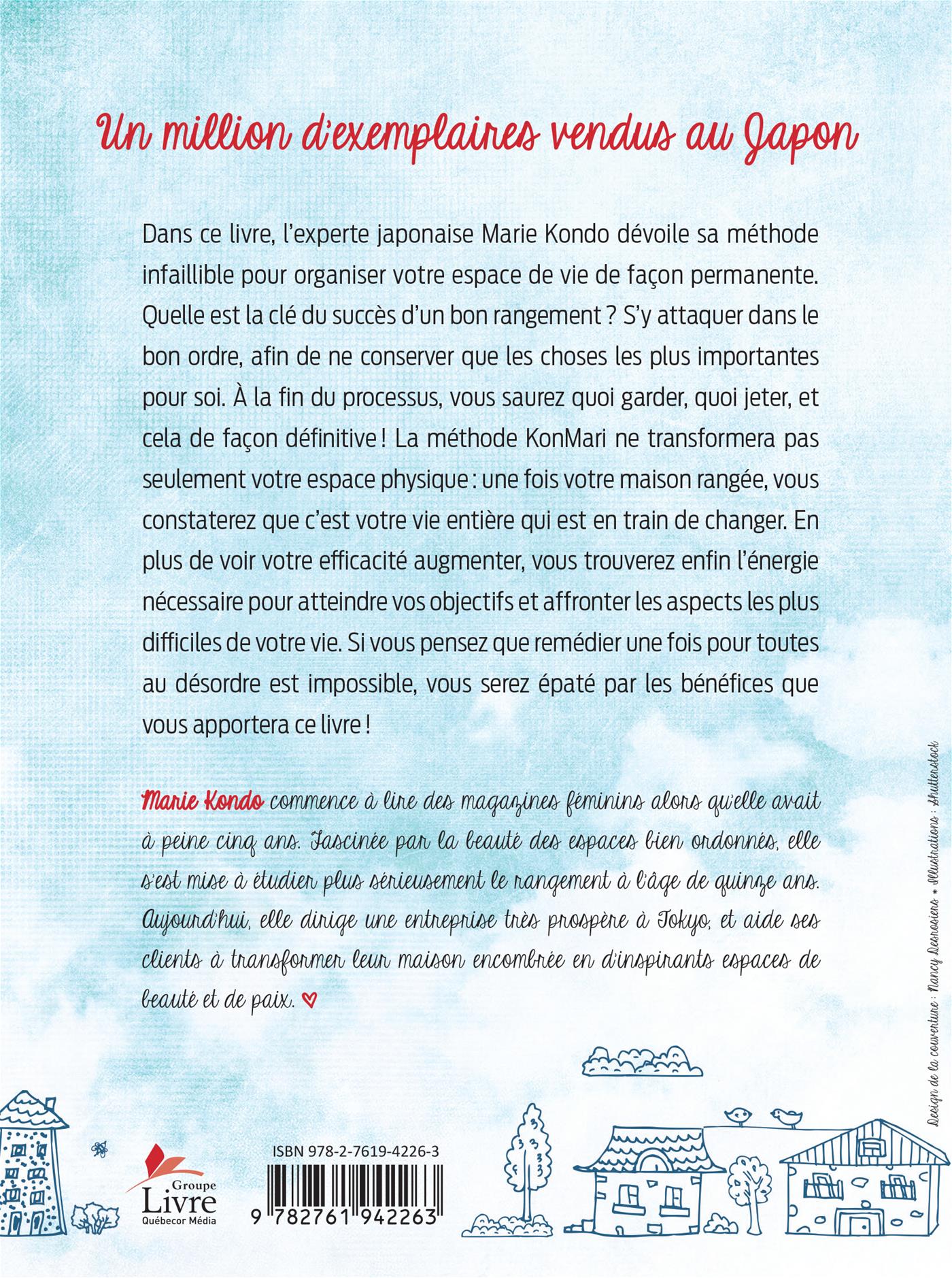 Couverture du livre de Le pouvoir étonnant du rangement - papier format