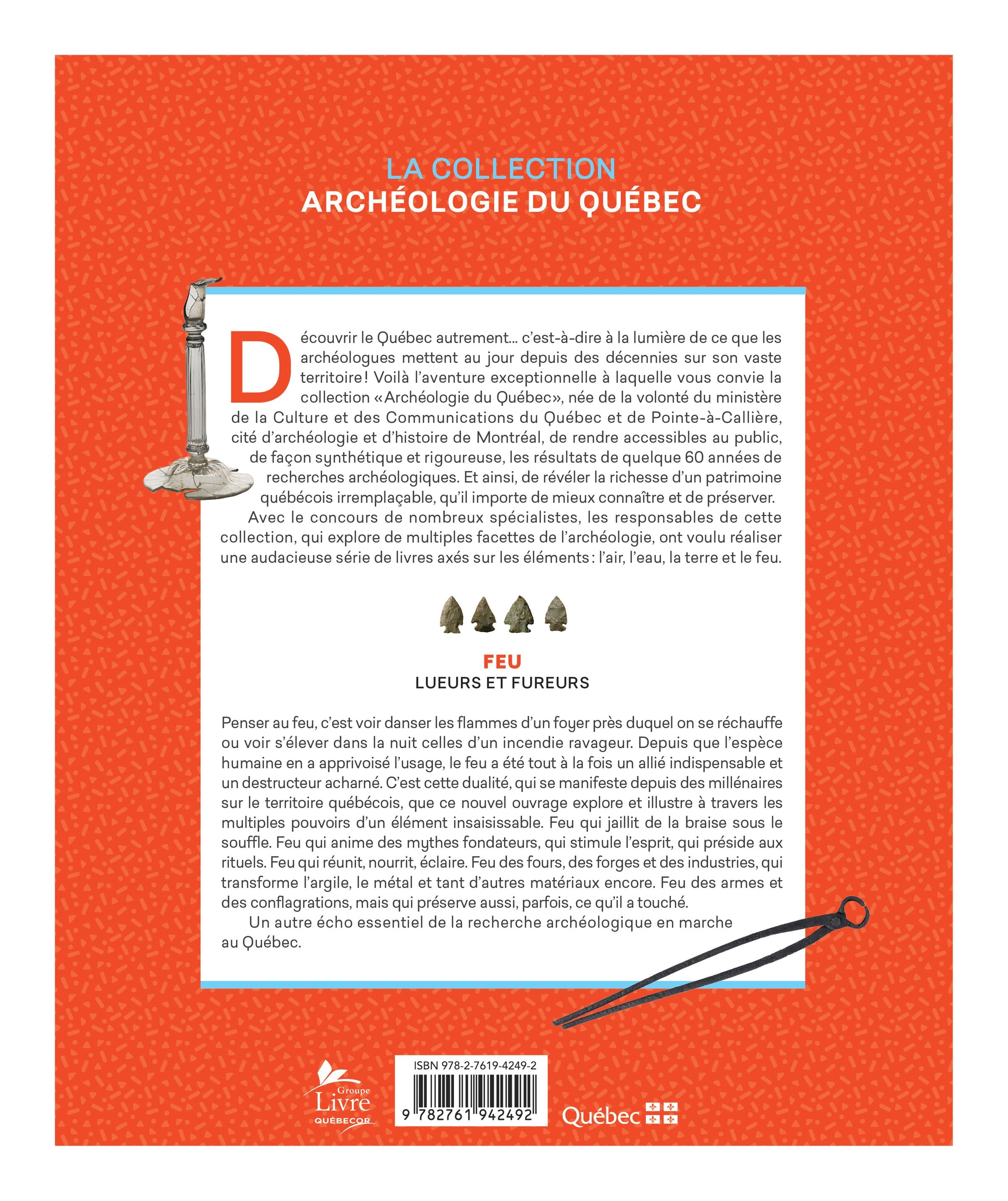 Couverture du livre de Feu : Lueurs et fureurs - papier format
