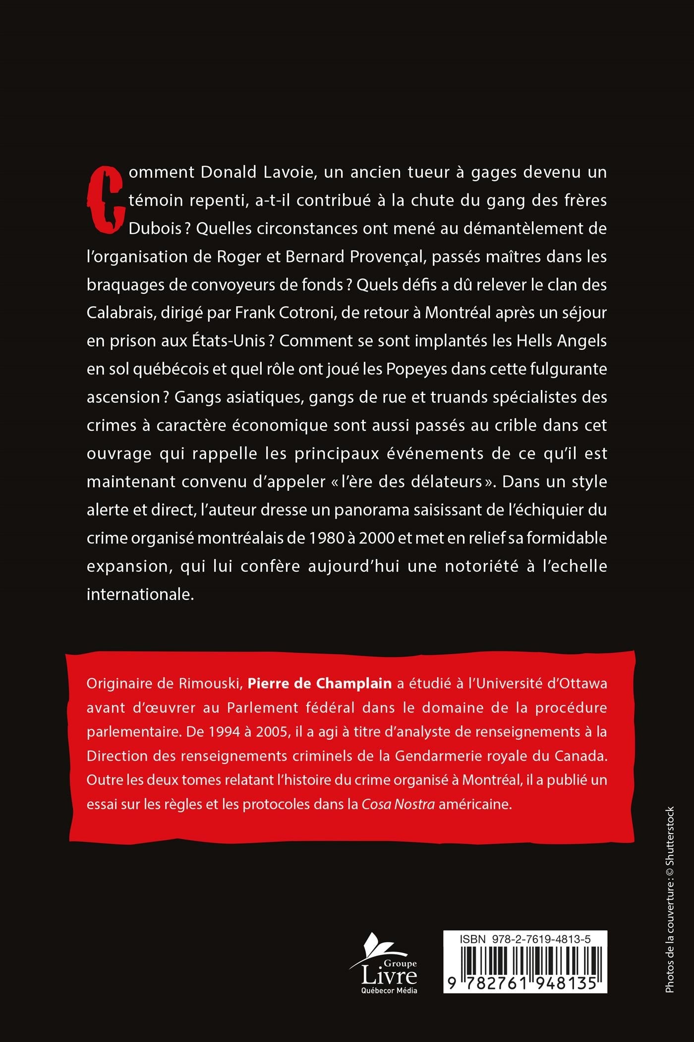 Couverture du livre de De 1980 à 2000 - papier format