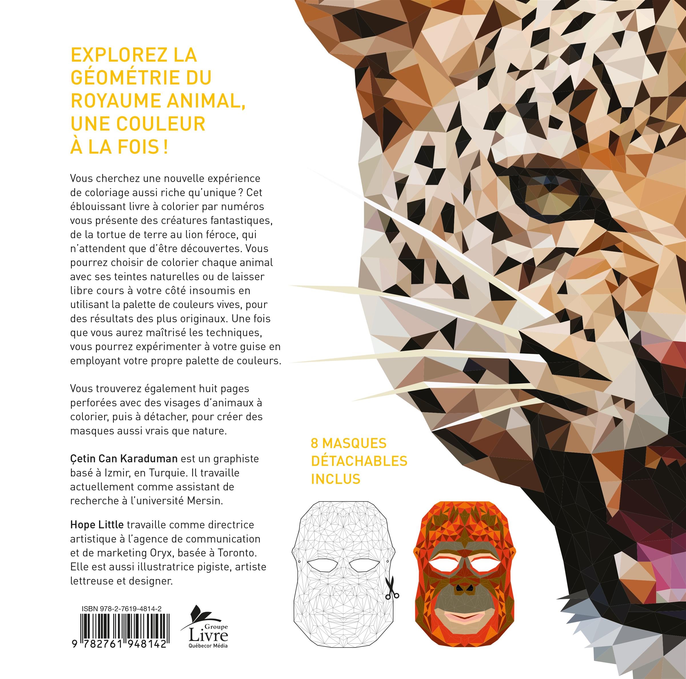 Couverture du livre de Animaux sauvages - papier format