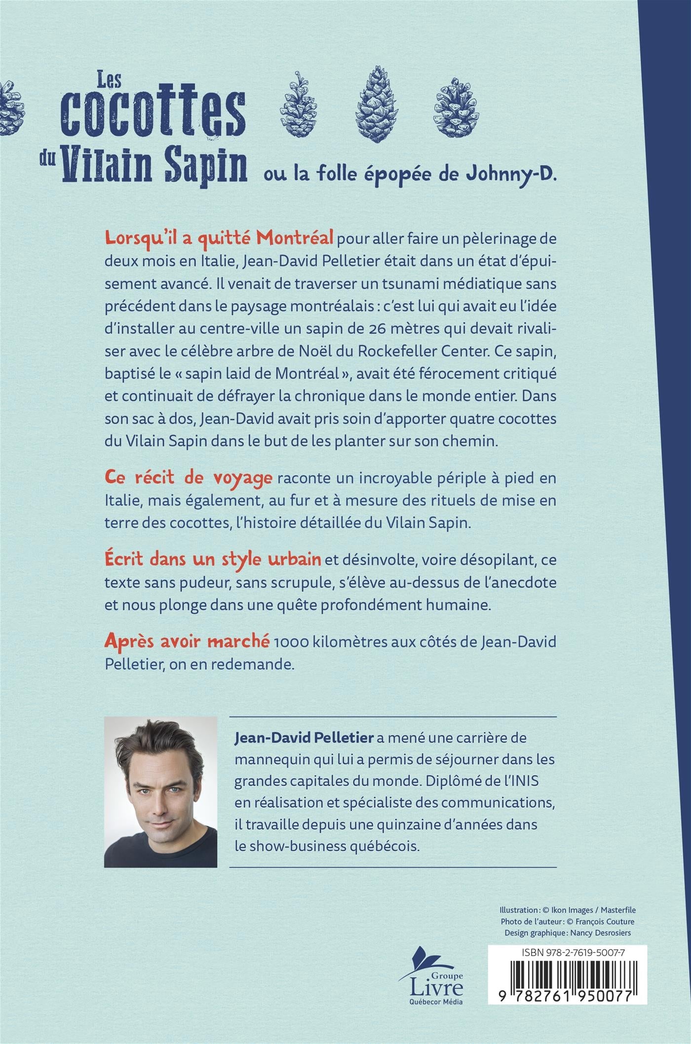 Couverture du livre de Les cocottes du Vilain Sapin ou la folle épopée de Johnny-D. - papier format