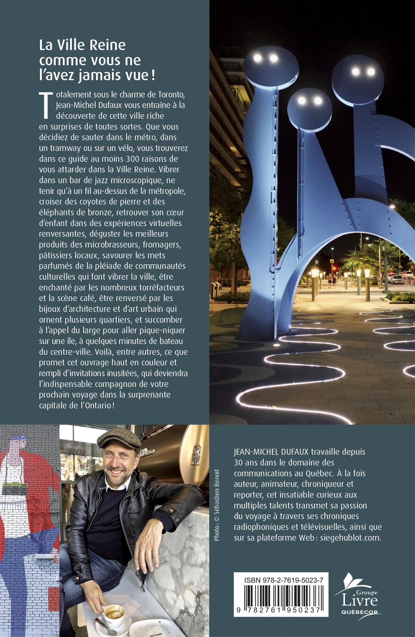 Couverture du livre de 300 raisons d'aimer Toronto - papier format