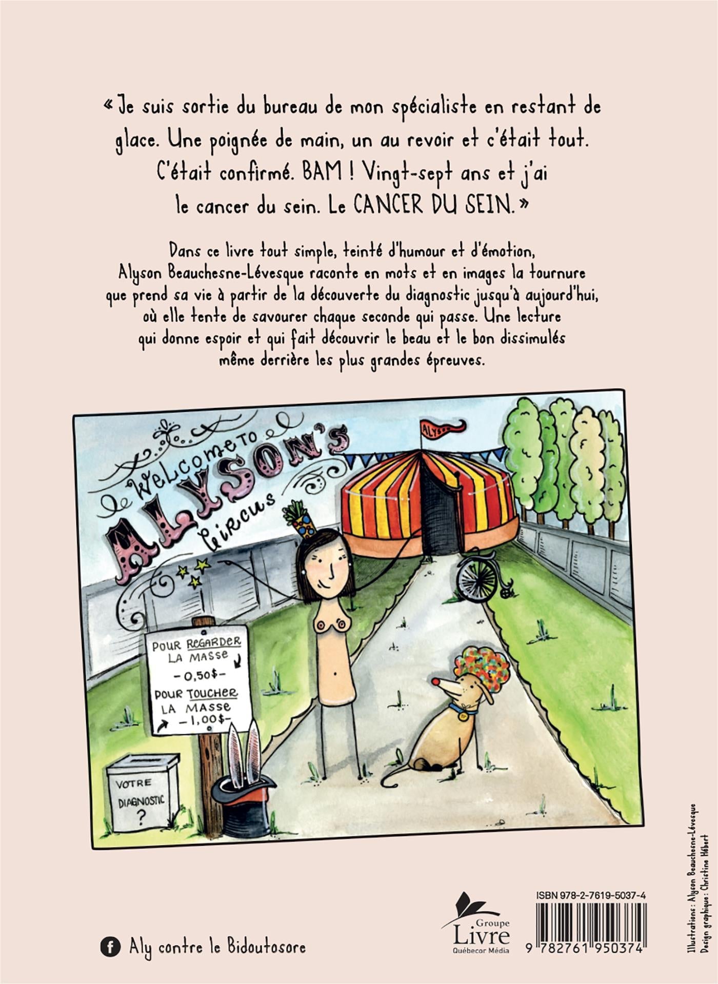 Couverture du livre de Stade 4 : ma vie avec le cancer - papier format