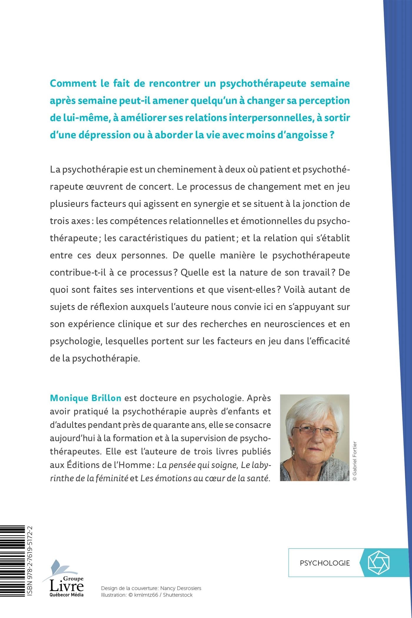 Couverture du livre de Changer avec la psychothérapie - papier format