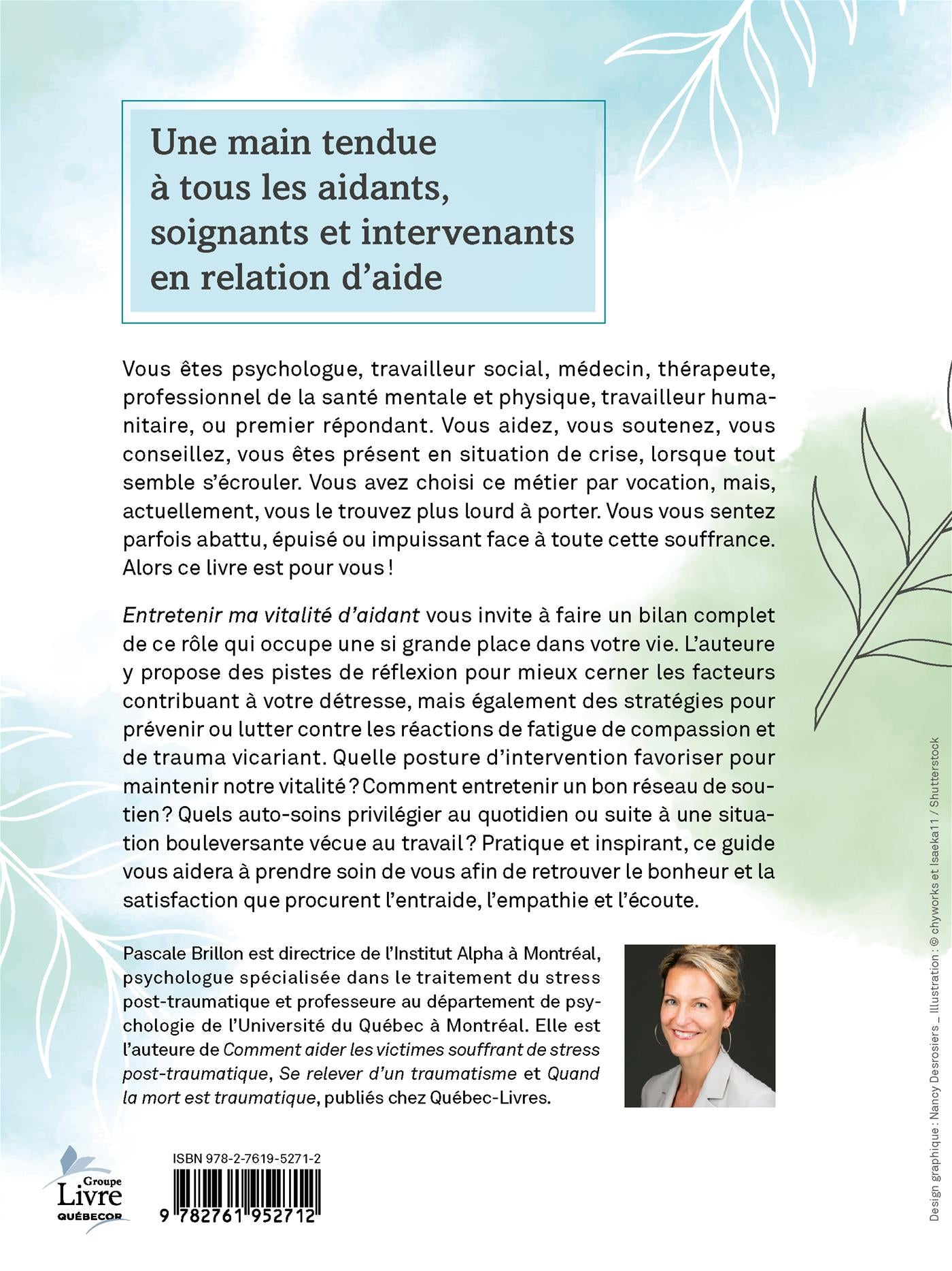 Couverture du livre de Entretenir ma vitalité d'aidant - papier format