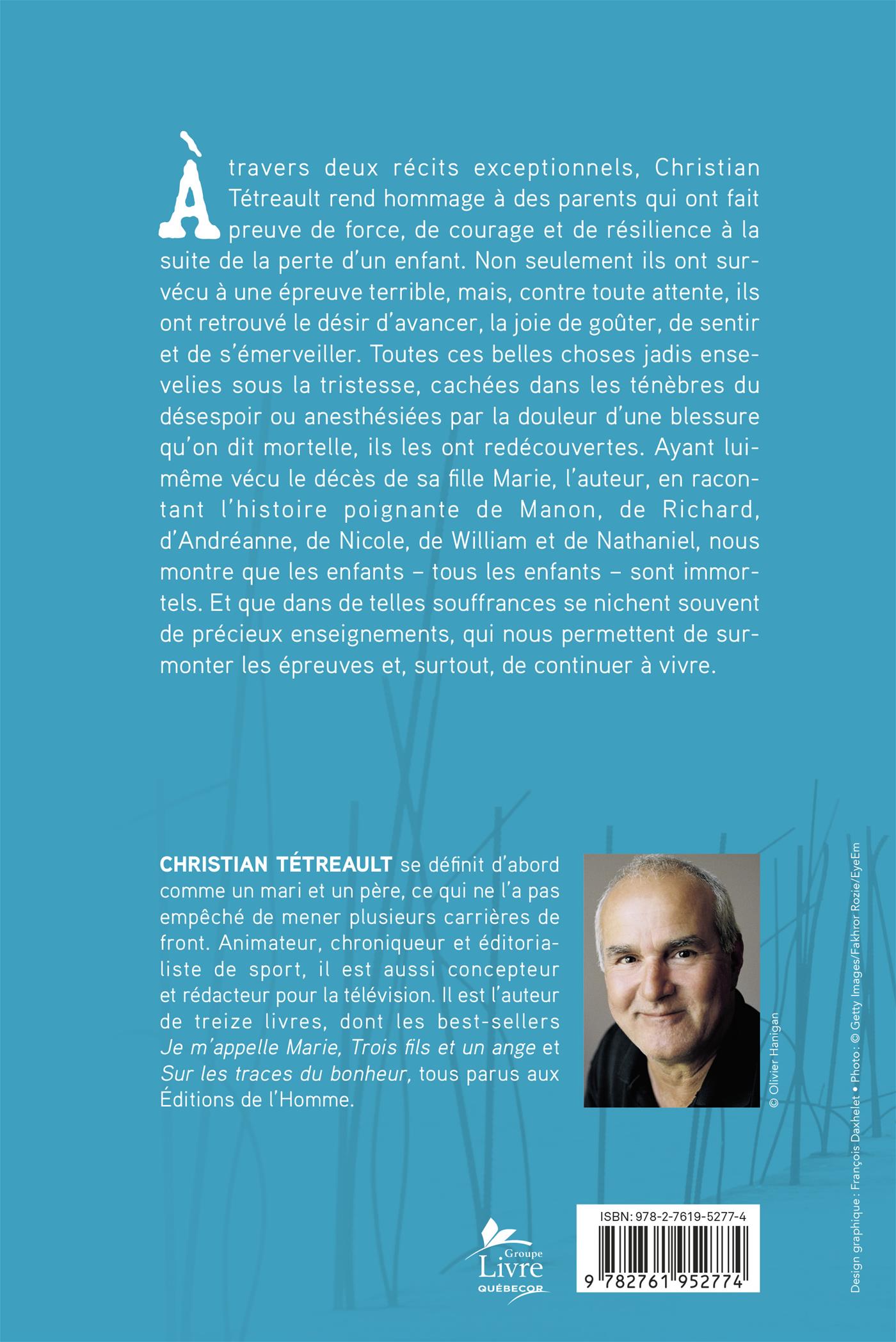 Couverture du livre de Nos enfants sont immortels - papier format
