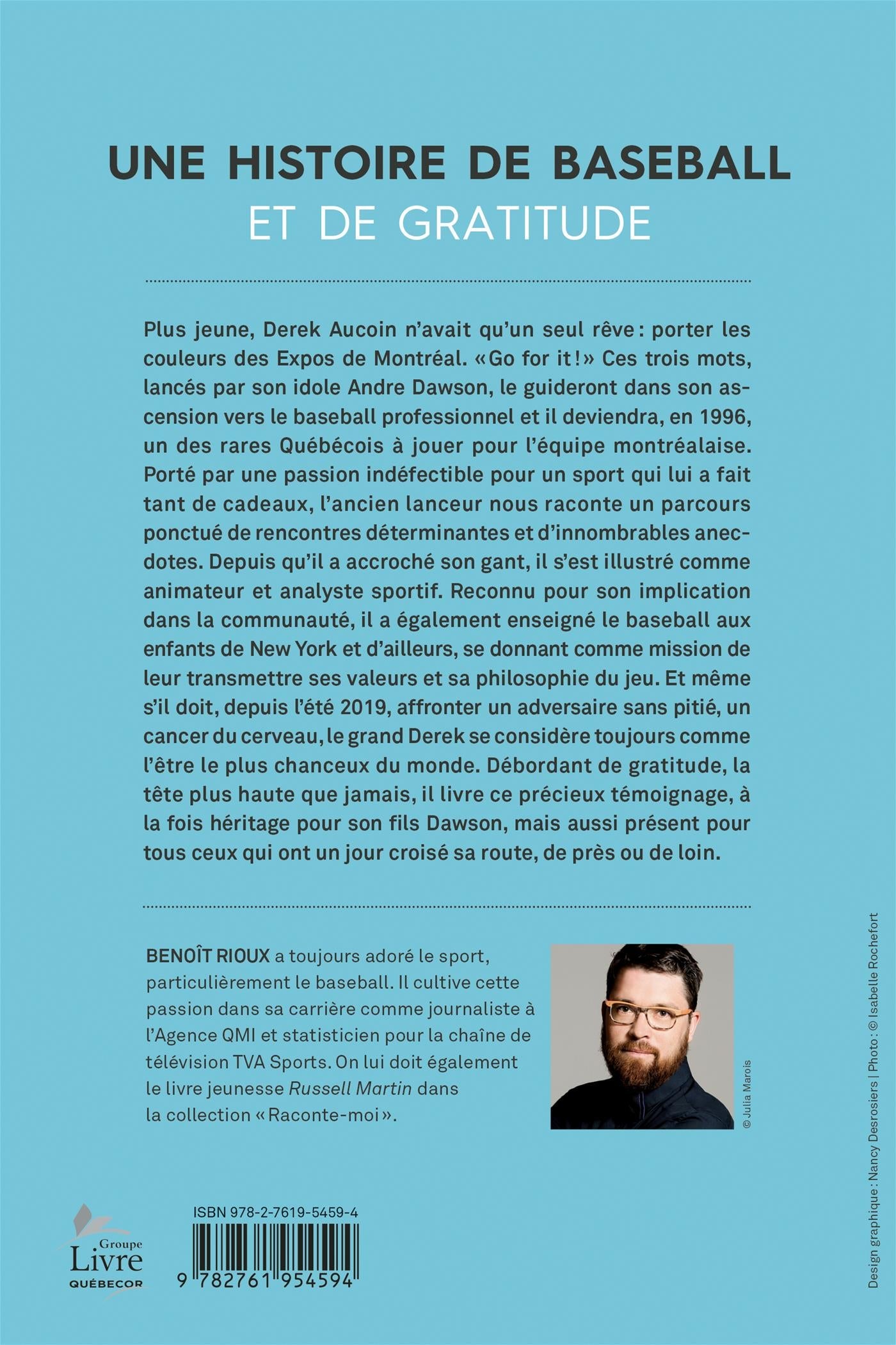 Couverture du livre de Derek Aucoin, la tête haute - papier format