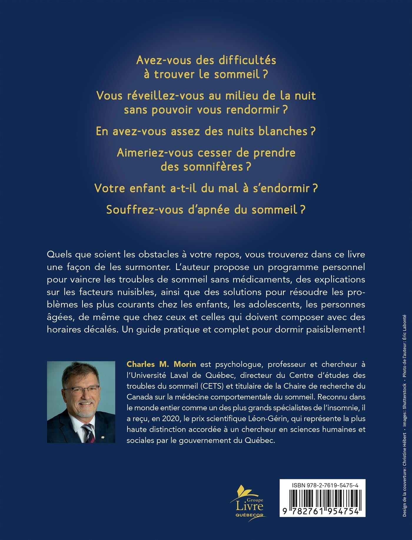 Couverture du livre de Vaincre les ennemis du sommeil - papier format
