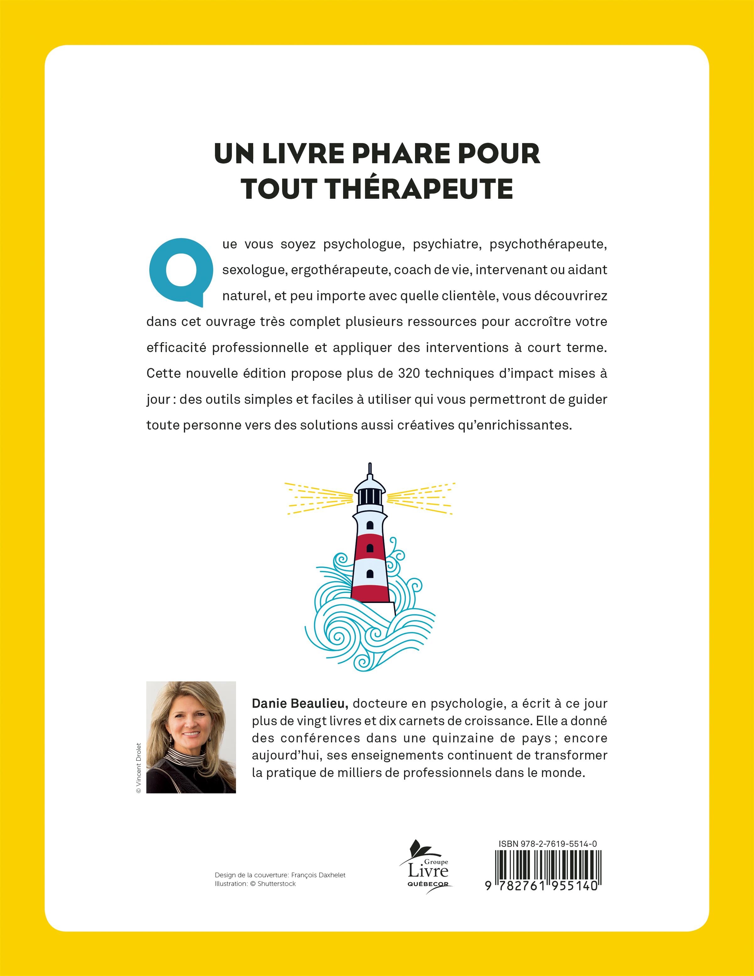 Couverture du livre de Techniques d'impact en psychothérapie, en relation d'aide et en santé mentale - papier format