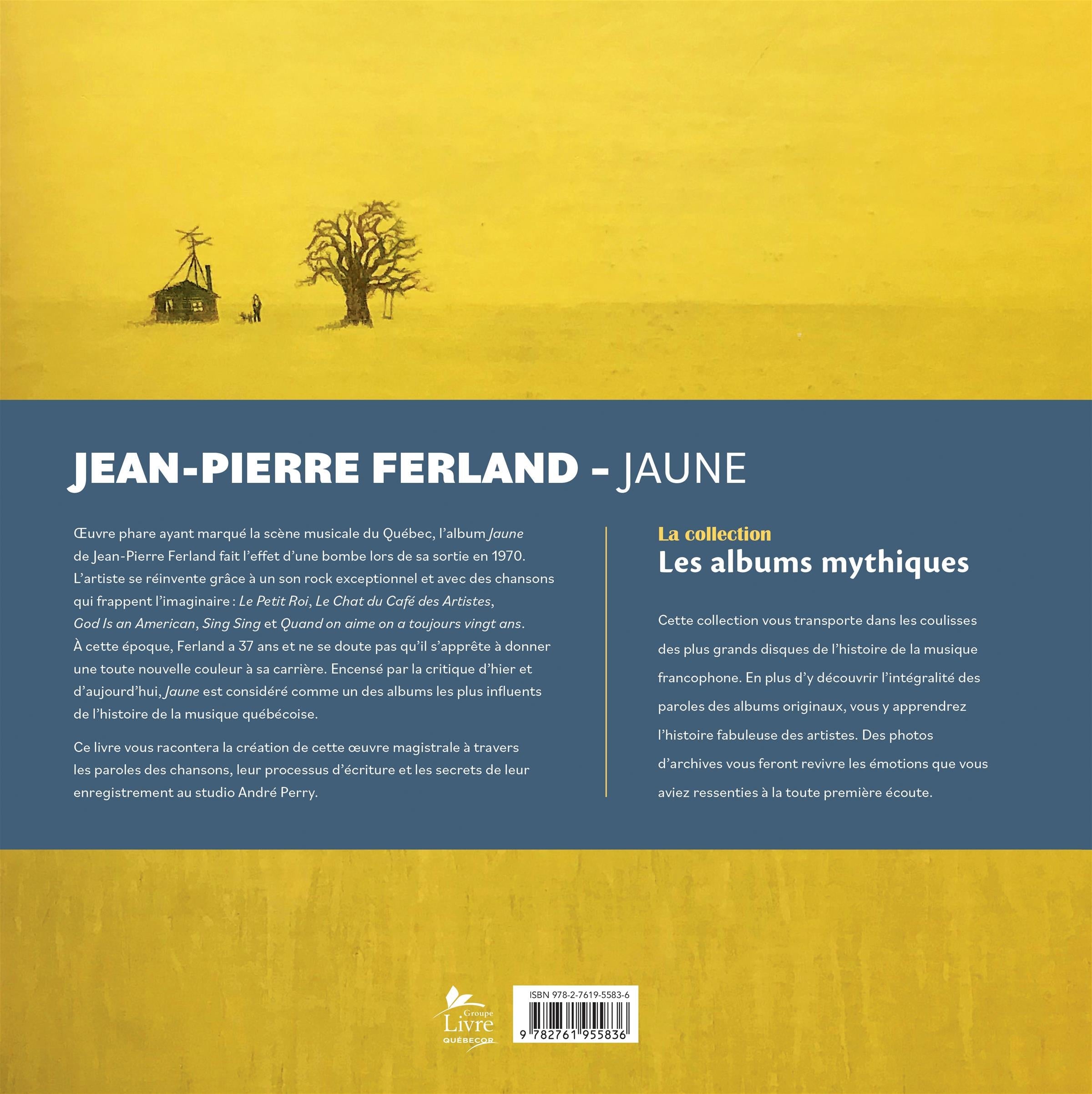 Couverture du livre de Albums mythiques - Jaune - papier format