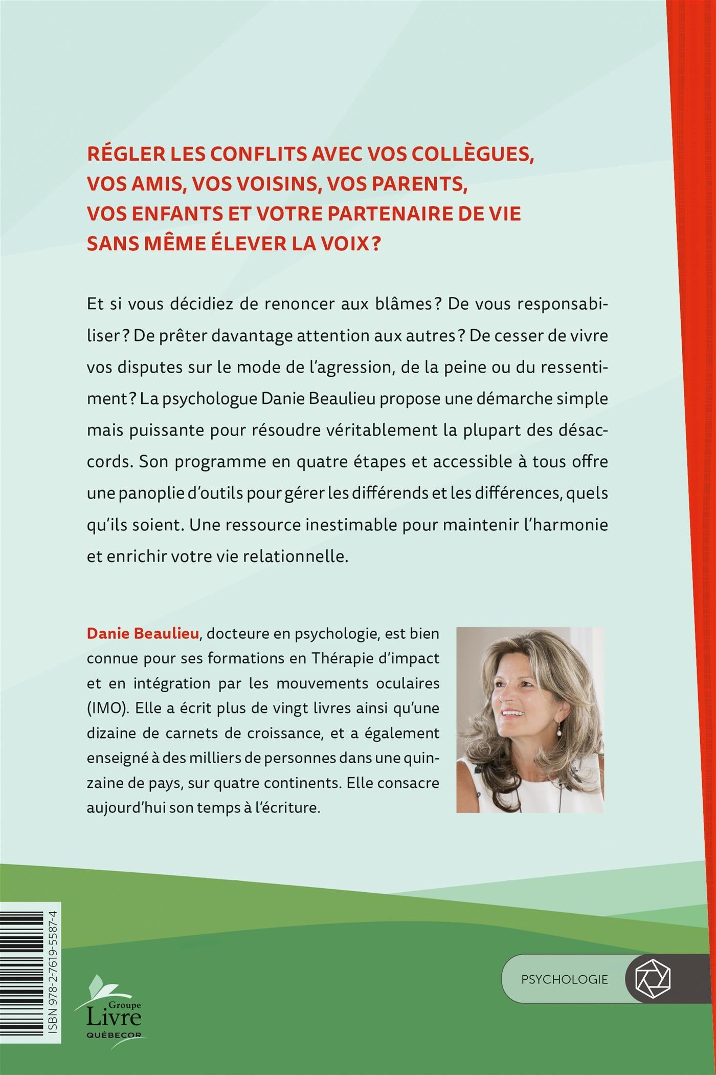 Couverture du livre de Gérer ses différends et ses différences - papier format