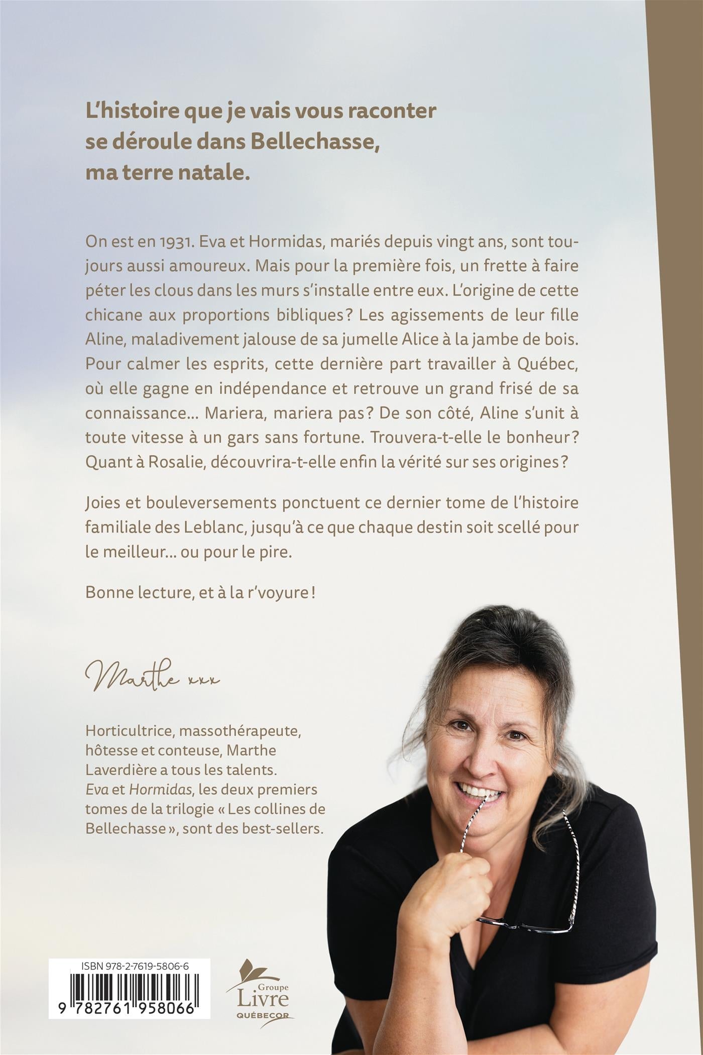 Couverture du livre de Alice, Aline et Rosalie - papier format