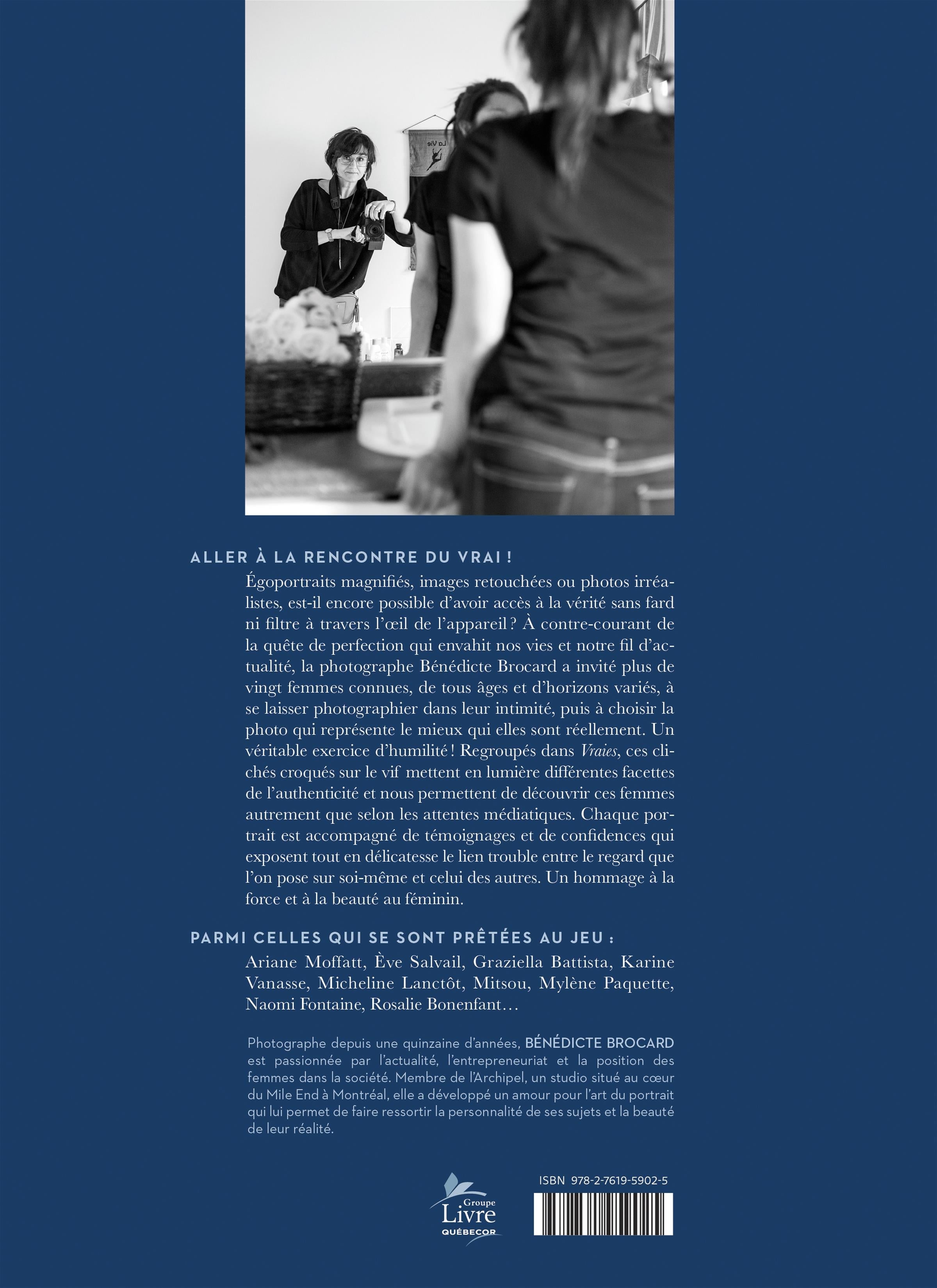 Couverture du livre de Vraies - papier format