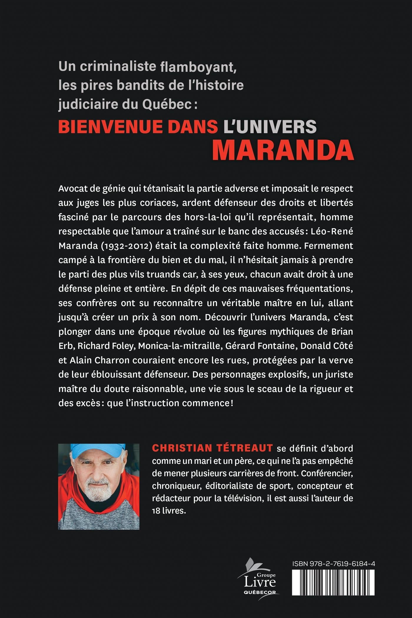 Couverture du livre de L'univers Maranda - papier format