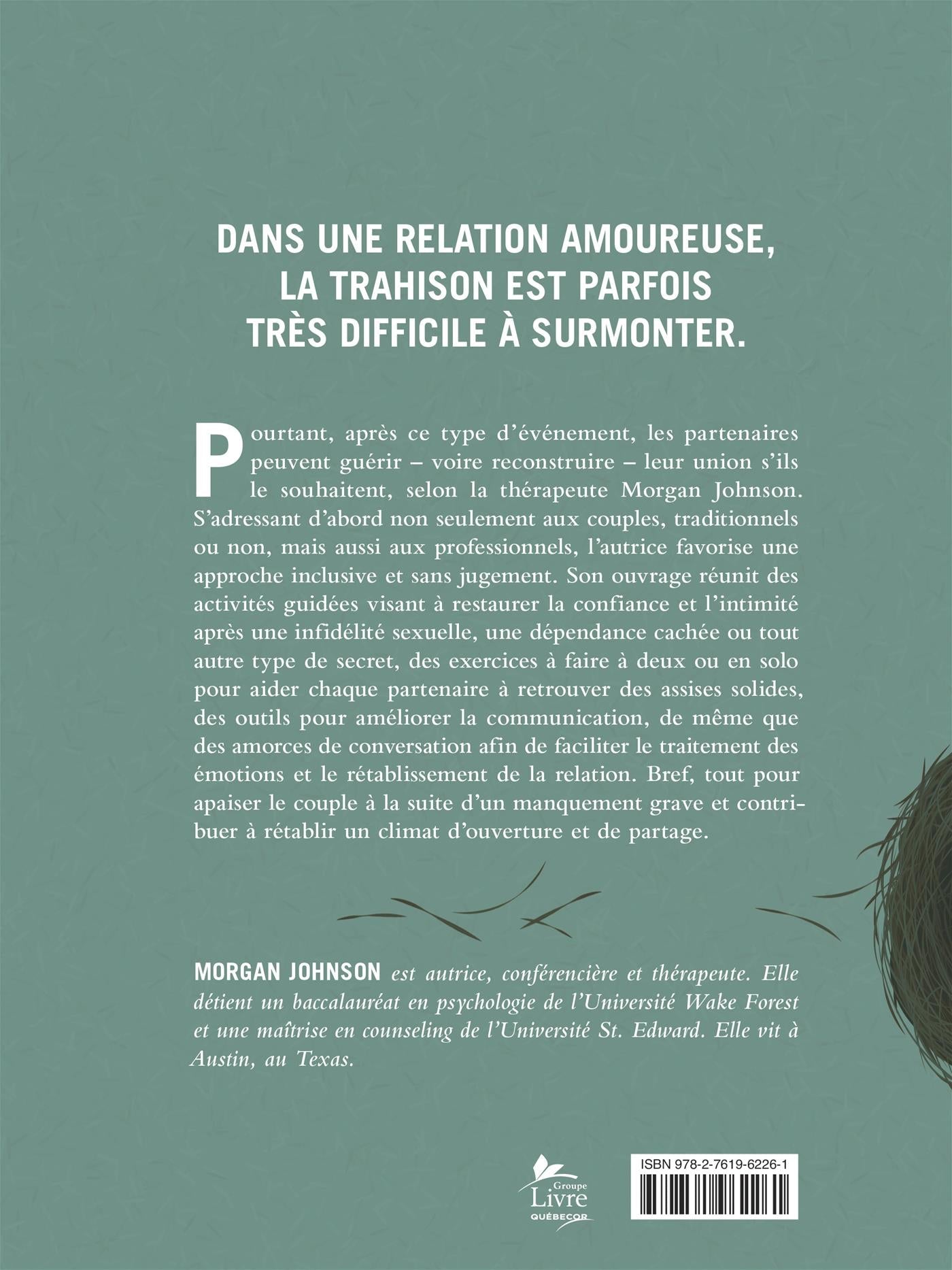 Couverture du livre de Quand la confiance est brisée - papier format