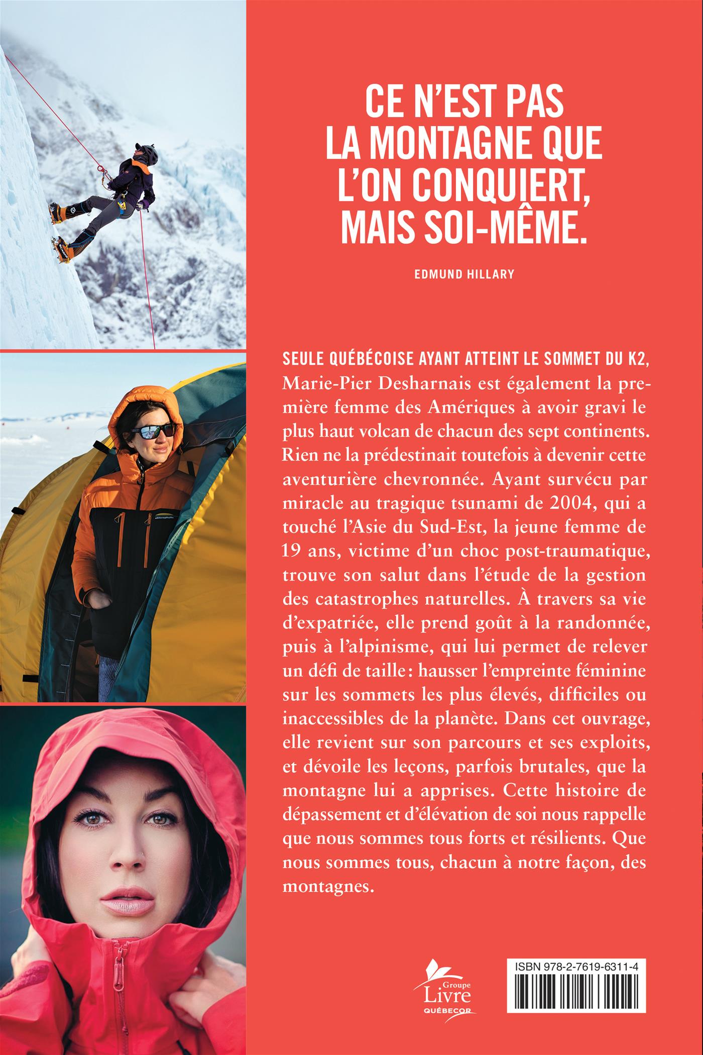 Couverture du livre de Nous sommes des montagnes - papier format