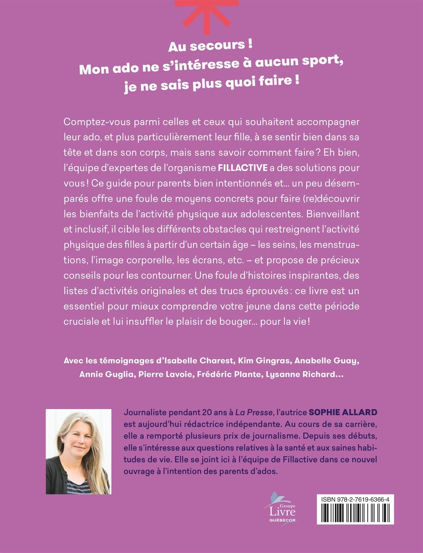 Couverture du livre de Pas besoin d'être championne pour avoir du fun - papier format