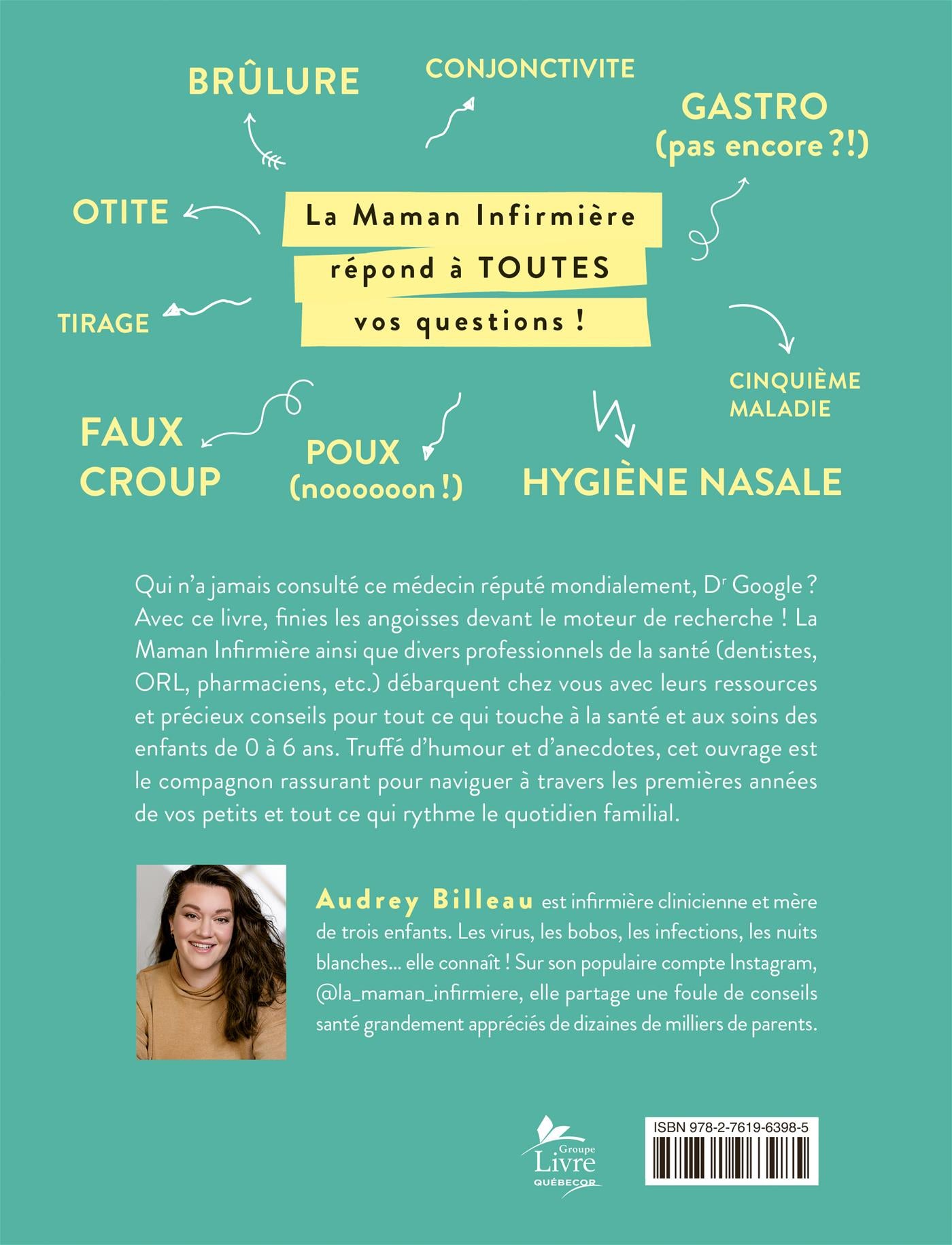 Couverture du livre de La Maman Infirmière à la rescousse - papier format