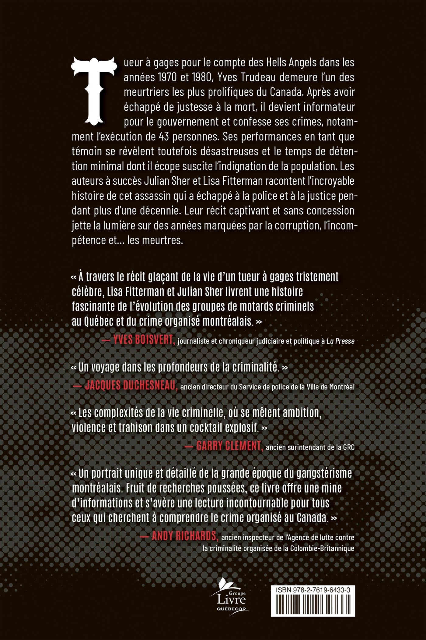 Couverture du livre de Yves Apache Trudeau - papier format