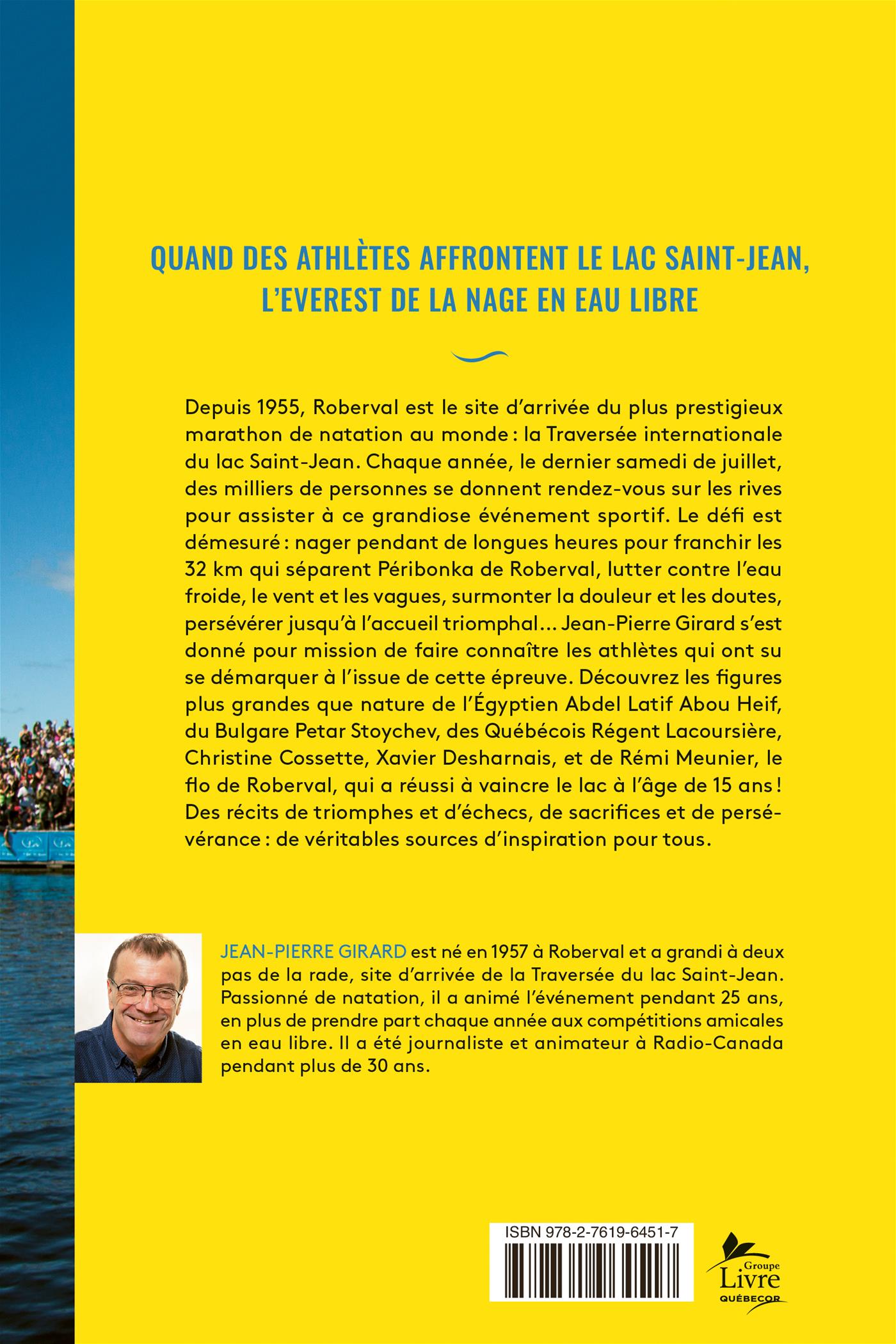 Couverture du livre de Les folles histoires de la traversée du Lac St-Jean - 70e anniversaire - papier format