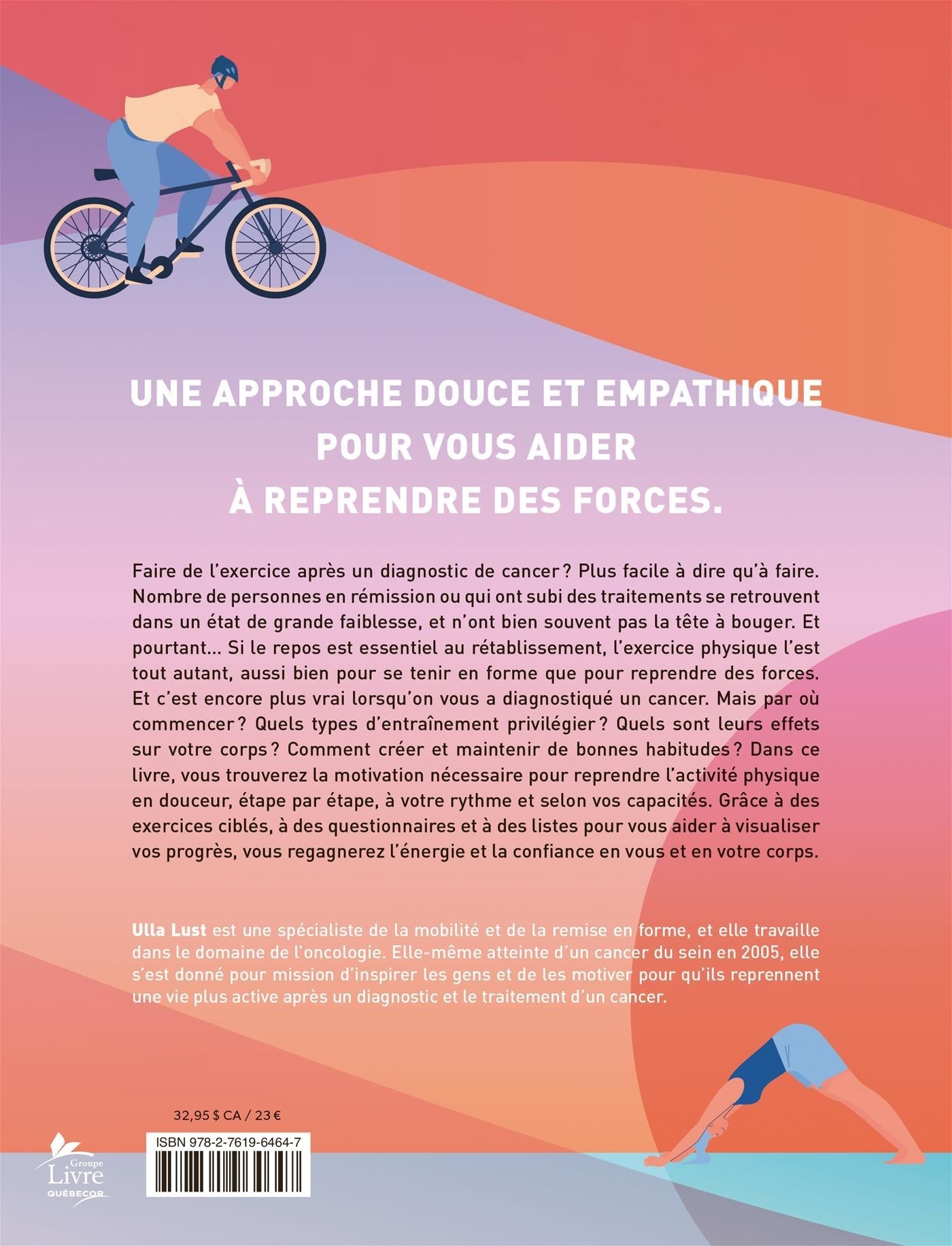 Couverture du livre de Bouger après un cancer - papier format