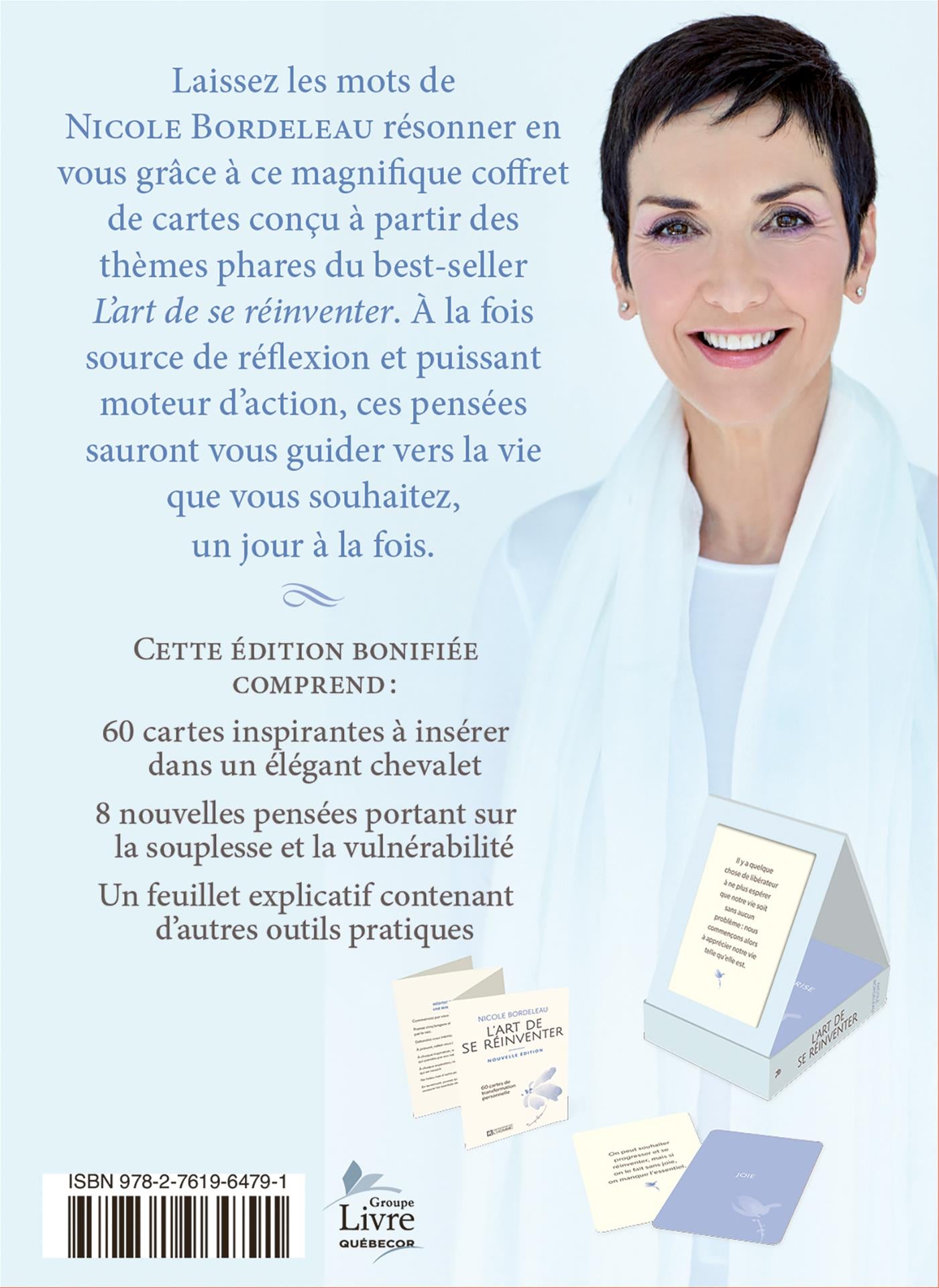 Couverture du livre de L'art de se réinventer - Coffret - papier format