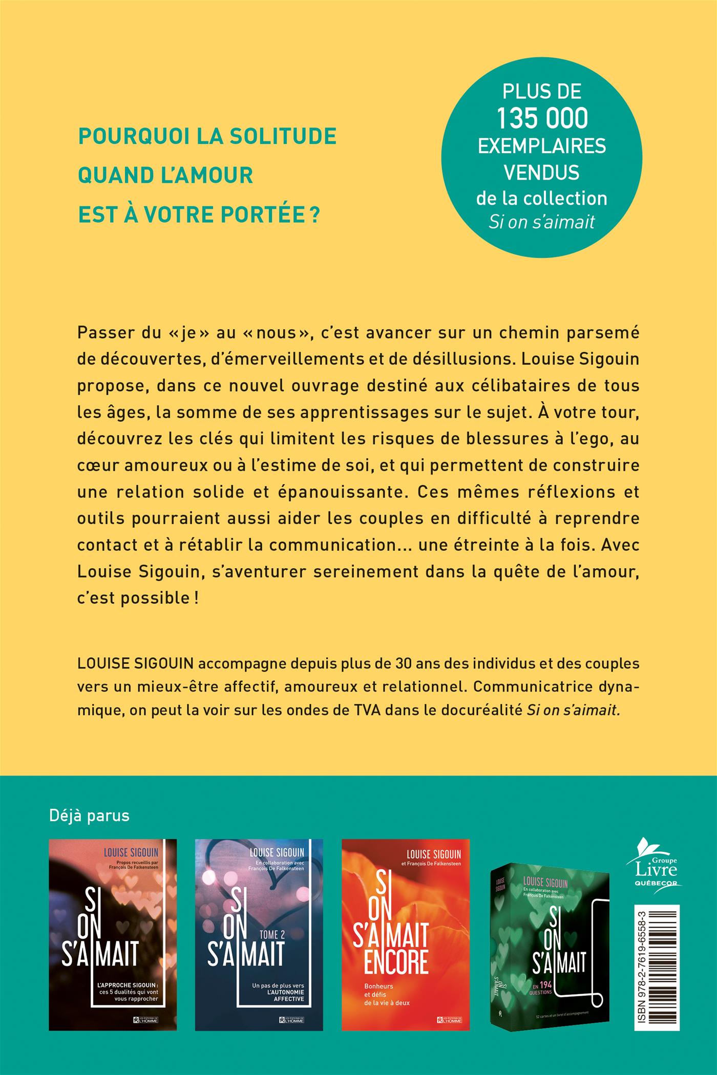 Couverture du livre de Si on s'aimait : Spécial célibataires - papier format