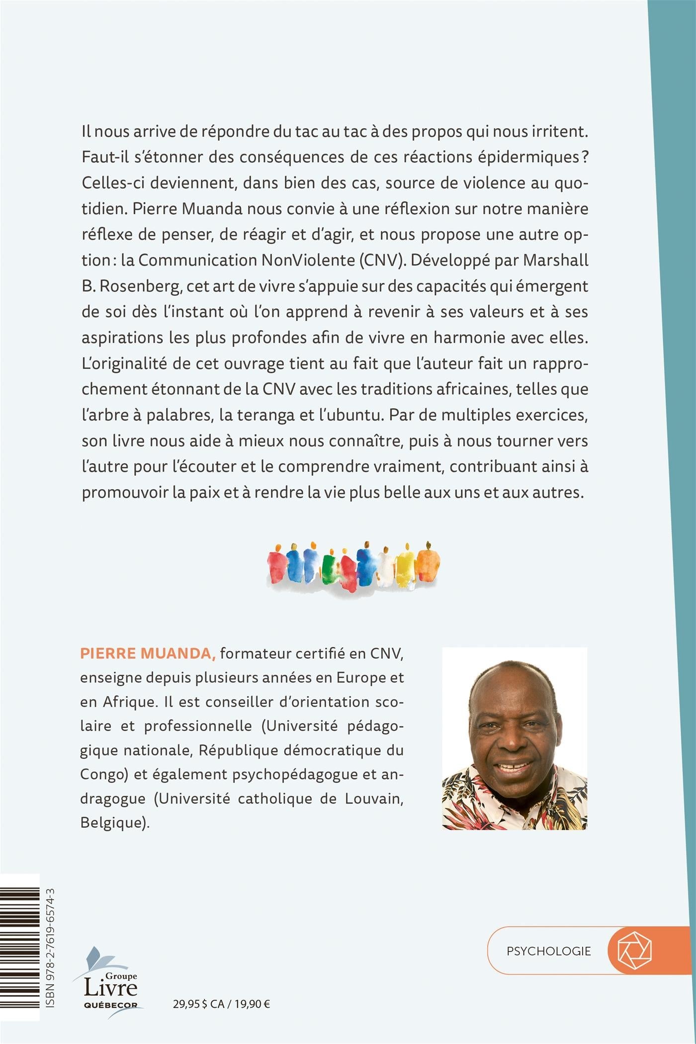 Couverture du livre de Réenchantez votre vie grâce à la Communication NonViolente - papier format