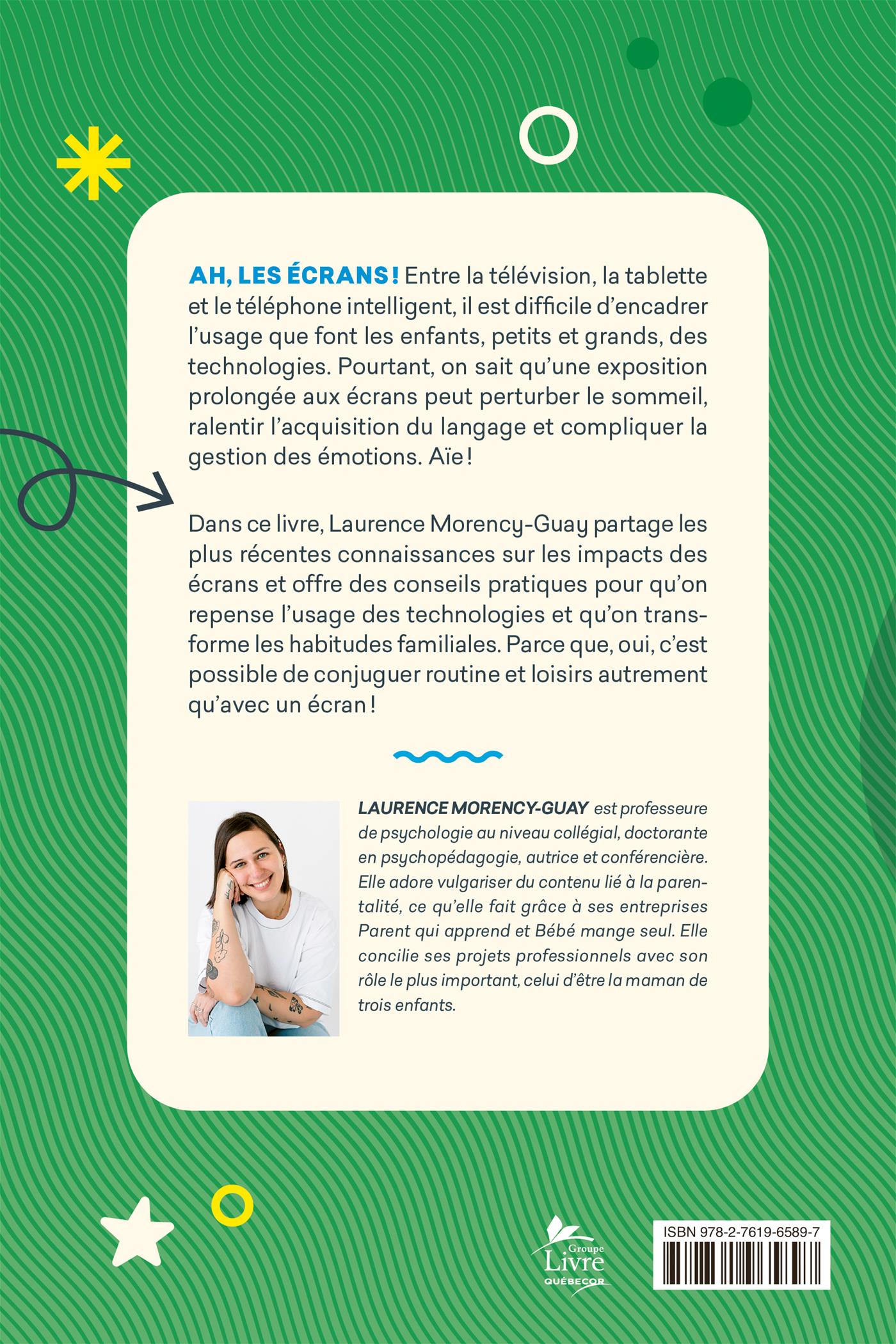 Couverture du livre de Grandir loin des écrans - papier format