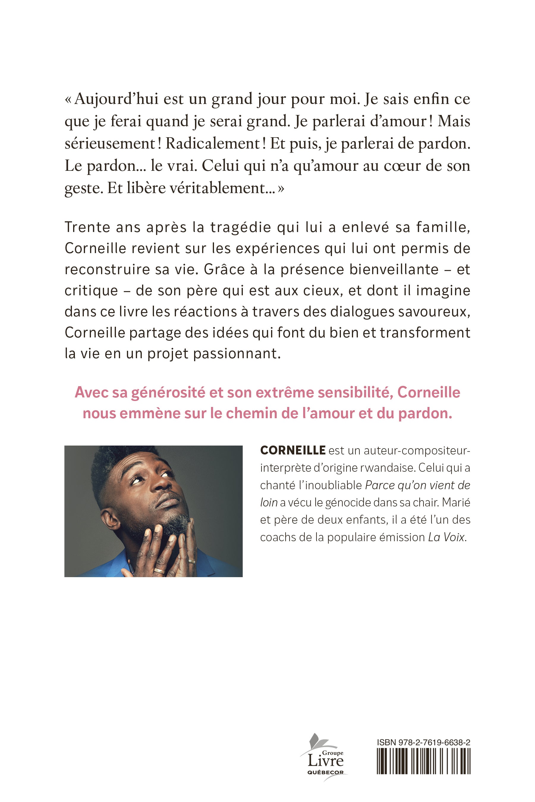 Couverture du livre de La Mélodie du pardon - papier format