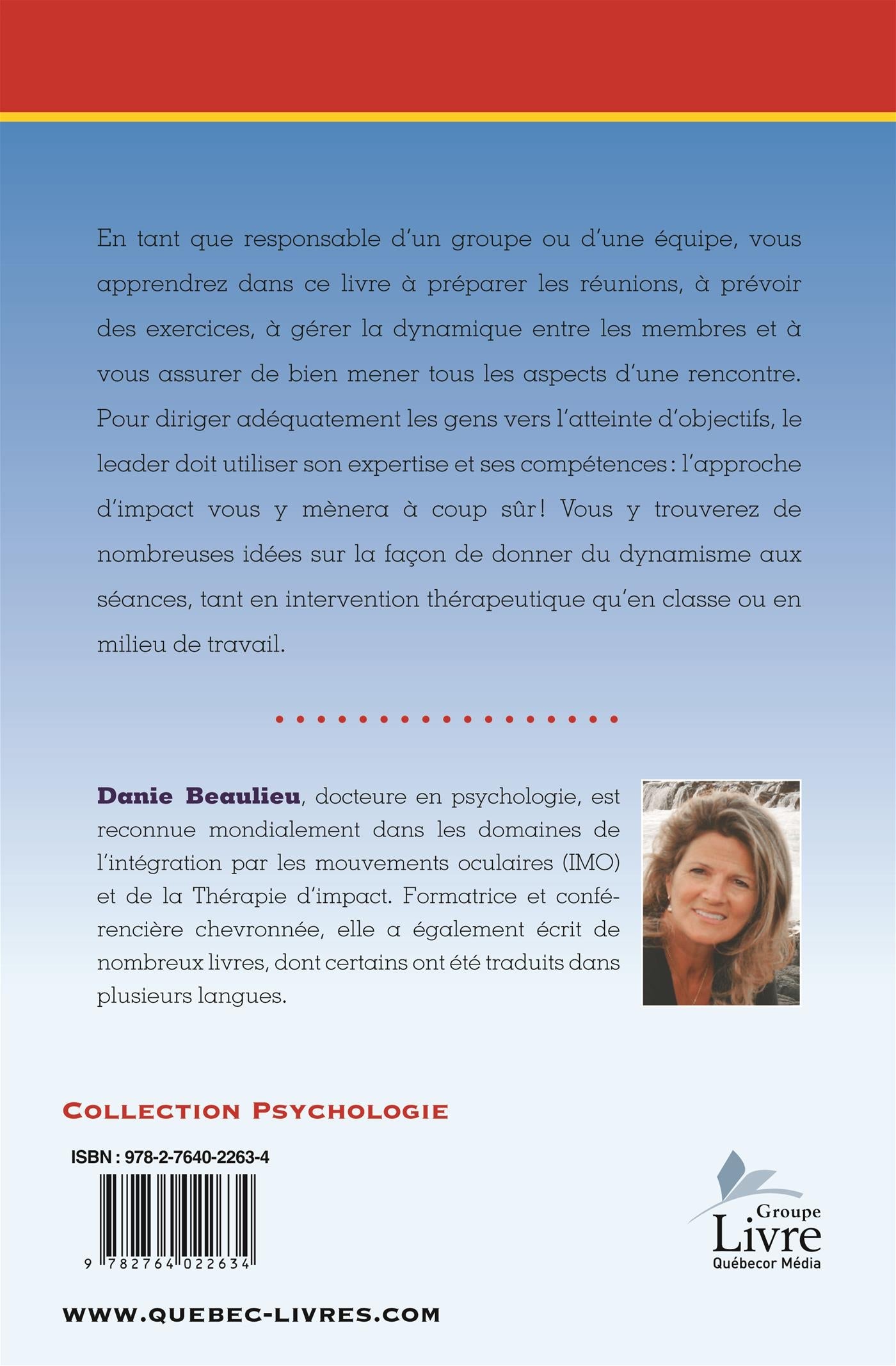 Couverture du livre de Leader d'impact - papier format