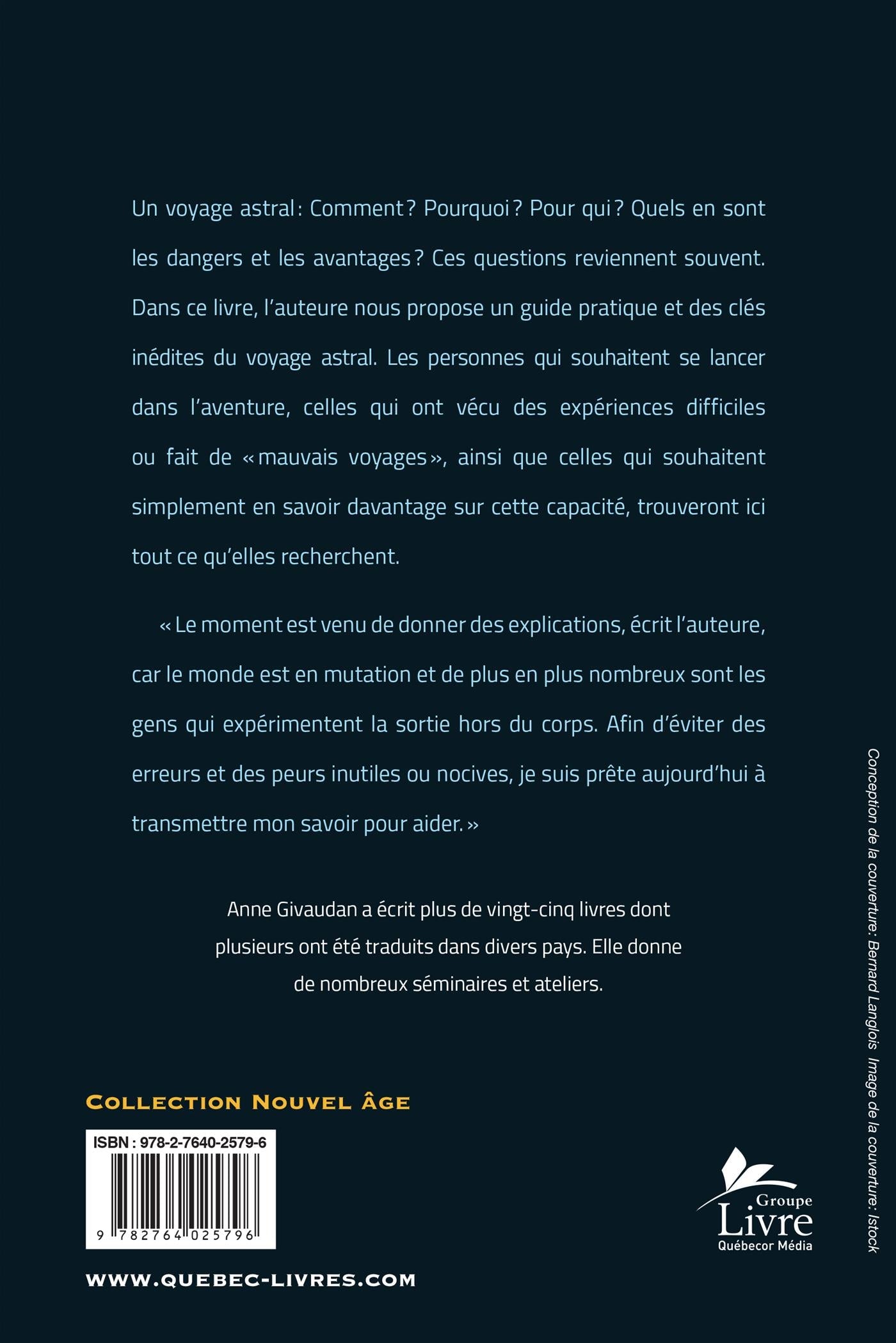 Couverture du livre de Voyager entre les mondes : le voyage astral : comment? pourquoi? pour qui? - papier format