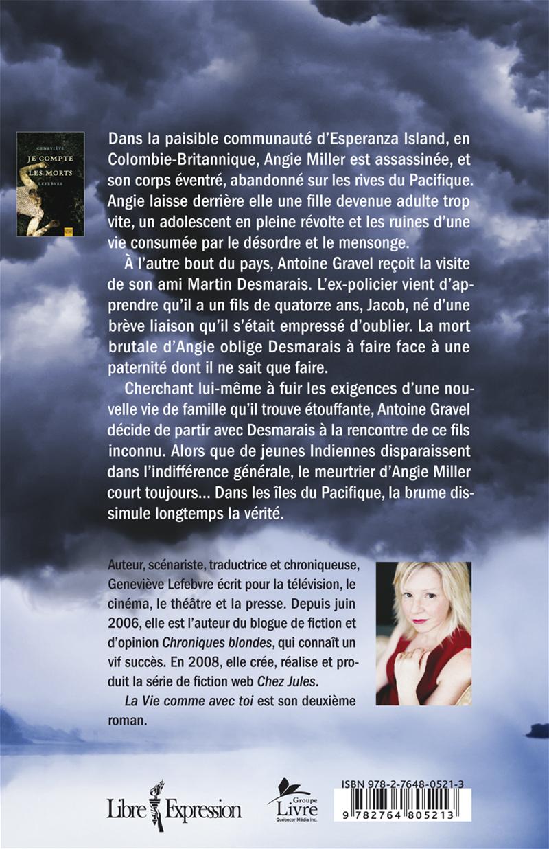 Couverture du livre de La vie comme avec toi : une histoire d'Antoine Gravel - papier format