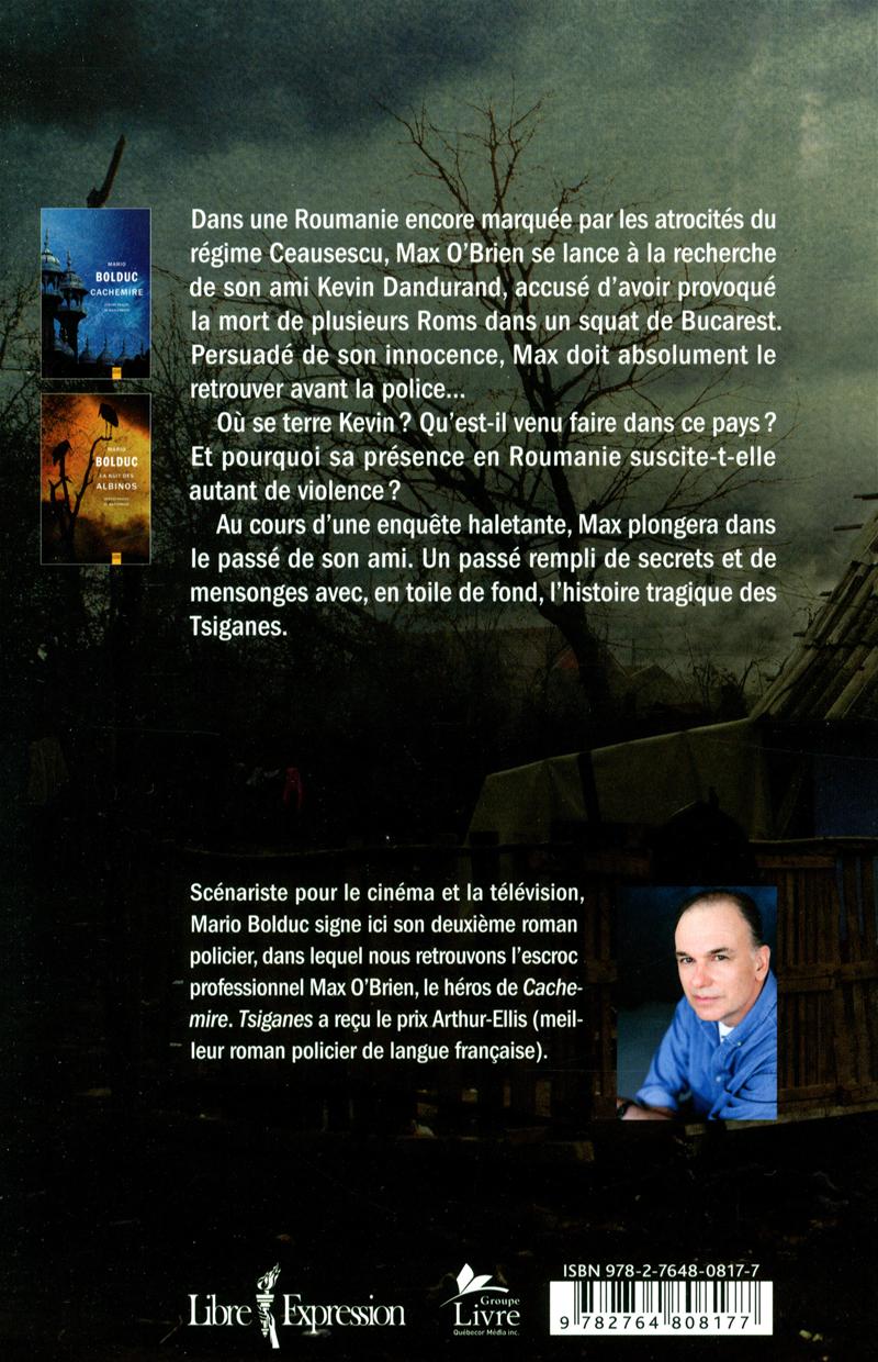 Couverture du livre de Tsiganes : sur les traces de Max O'Brien - papier format
