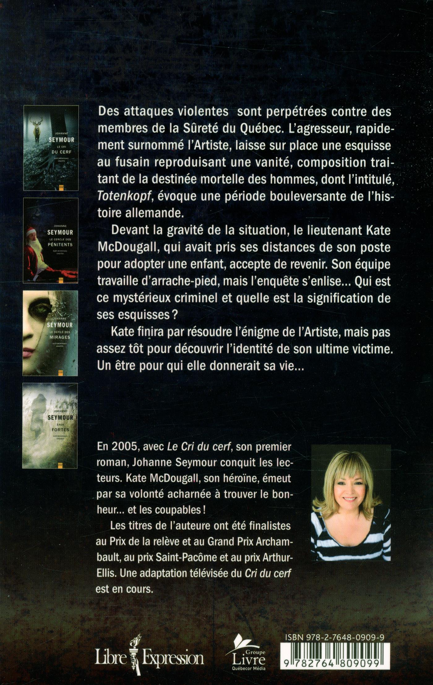 Couverture du livre de Vanités : Kate McDougall enquête - papier format