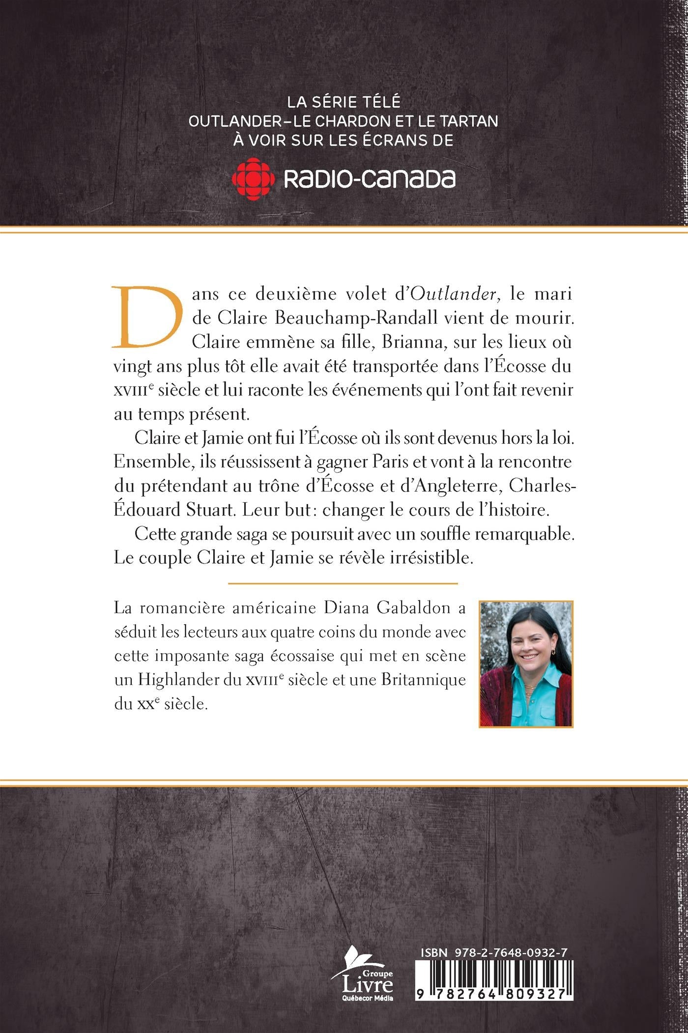 Couverture du livre de Outlander - Le talisman - papier format