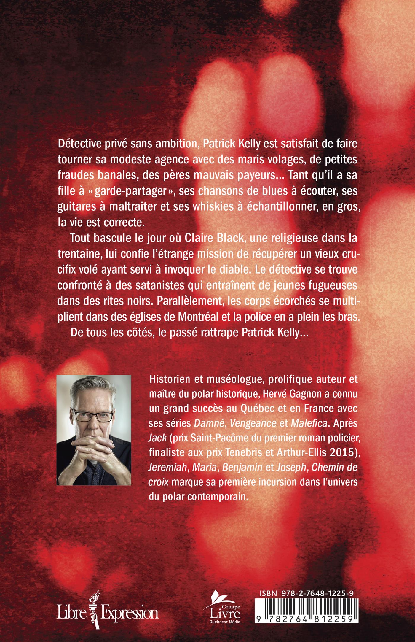 Couverture du livre de Chemin de croix - papier format