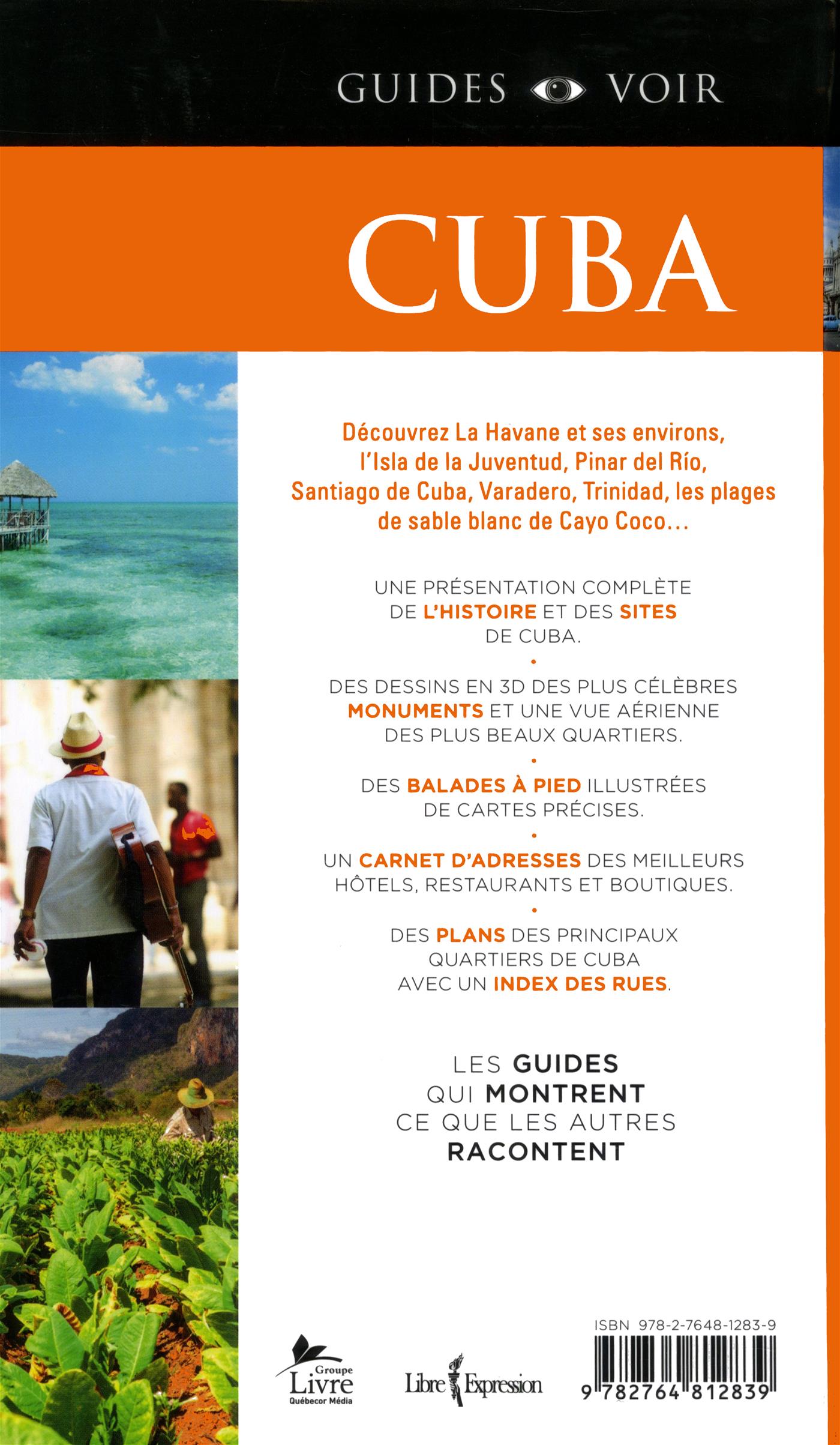 Couverture du livre de Cuba - papier format