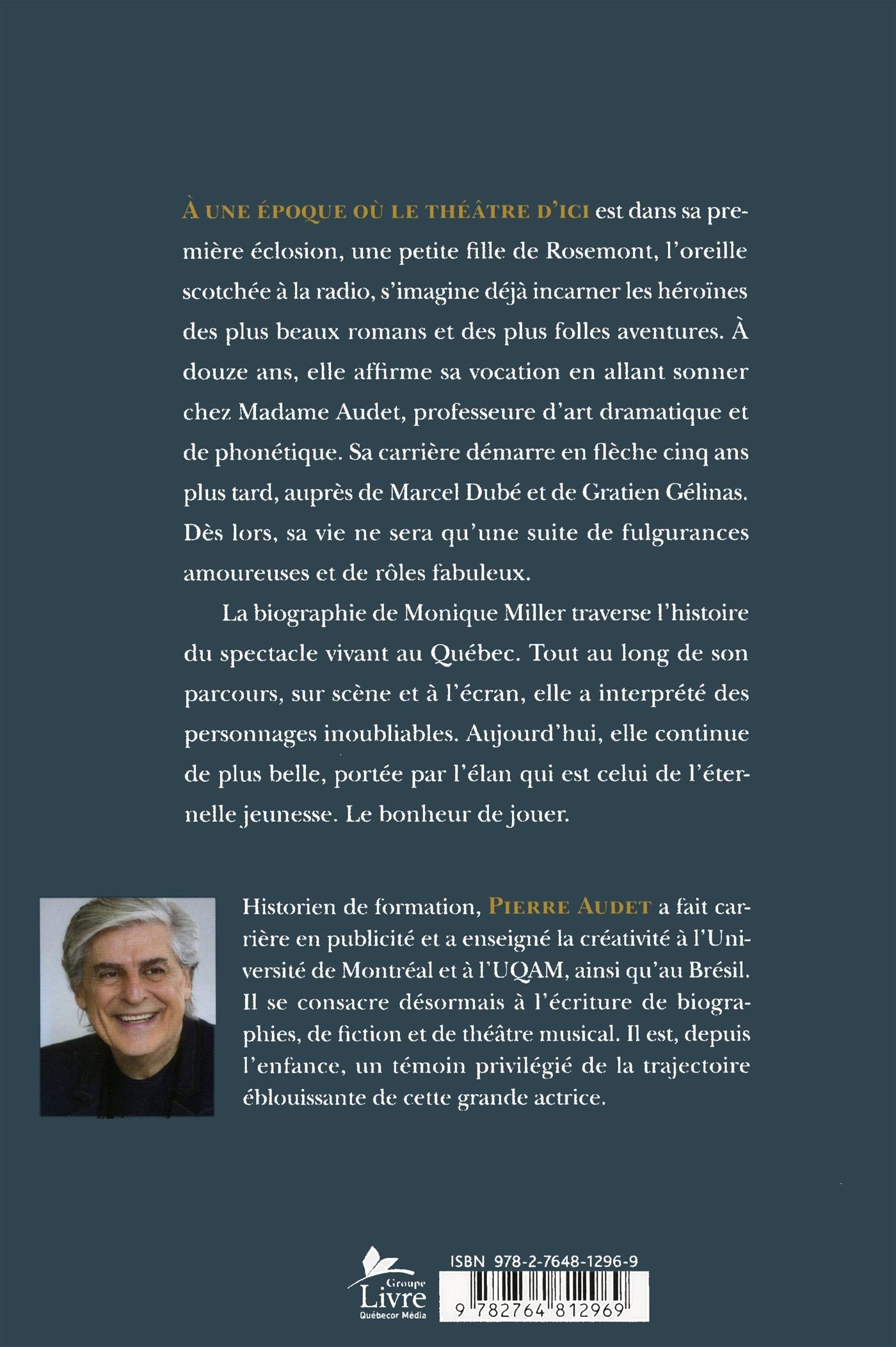 Couverture du livre de Monique Miller : le bonheur de jouer - papier format