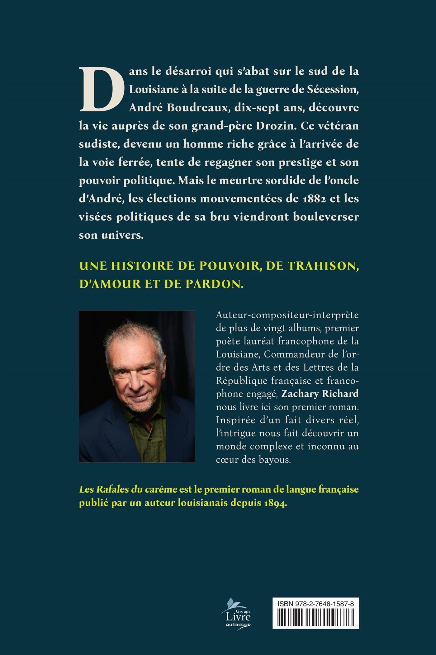 Couverture du livre de Les Rafales du Carême - papier format