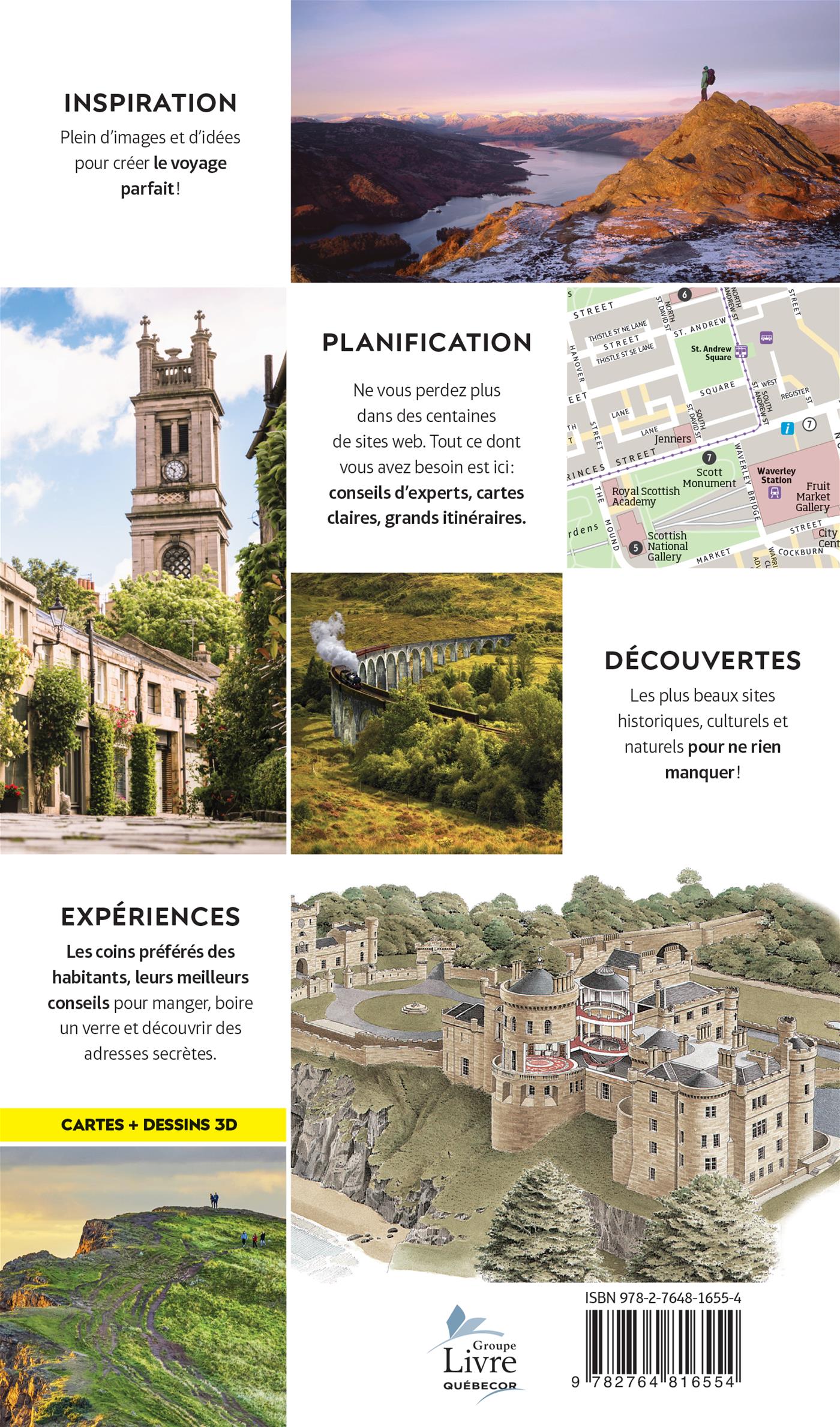 Couverture du livre de Guides Voir: Écosse - papier format